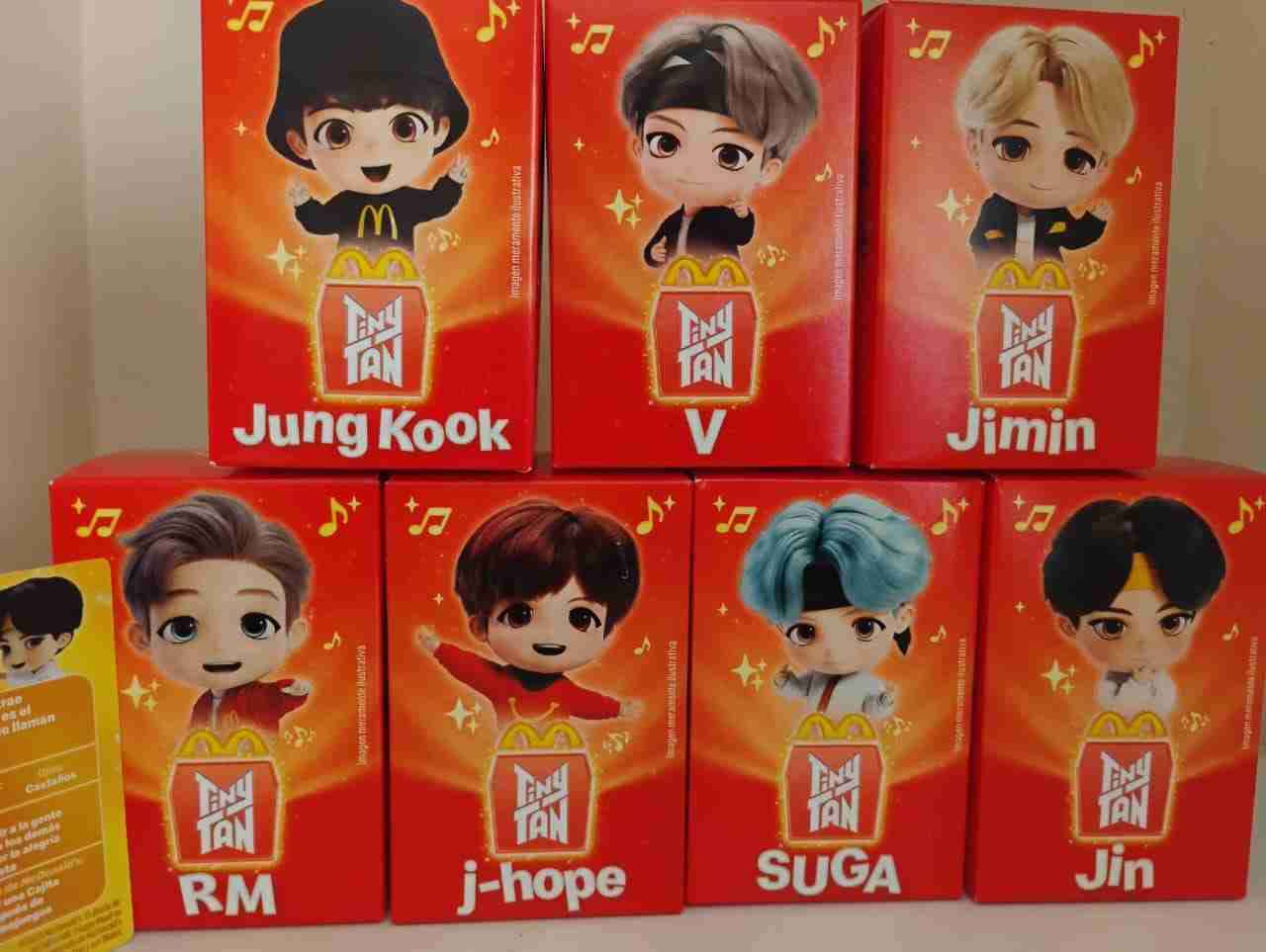 Figuras McDonald's TinyTan BTS - miniatura 2