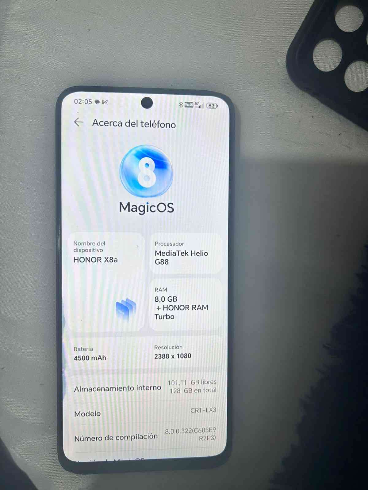 Celular Honor X8a - miniatura 3