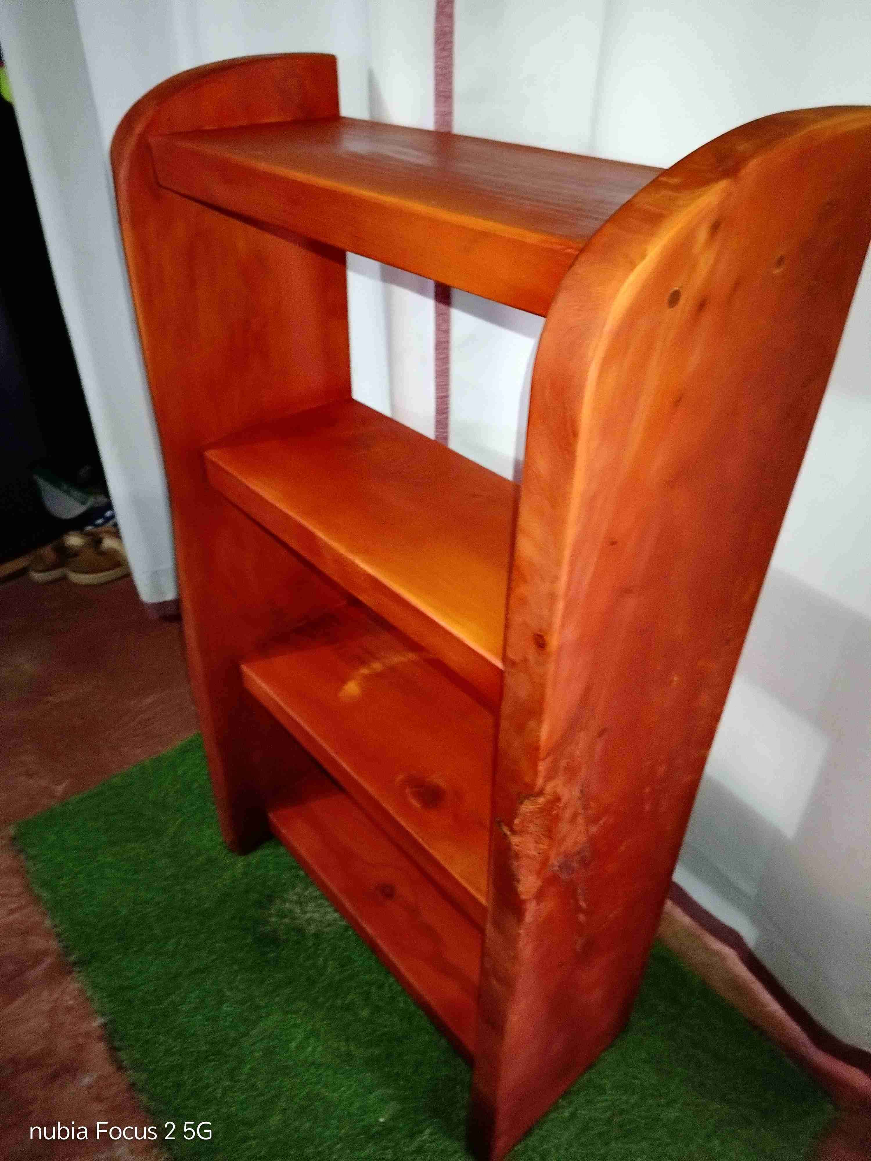 Estante de madera rústico - miniatura 2