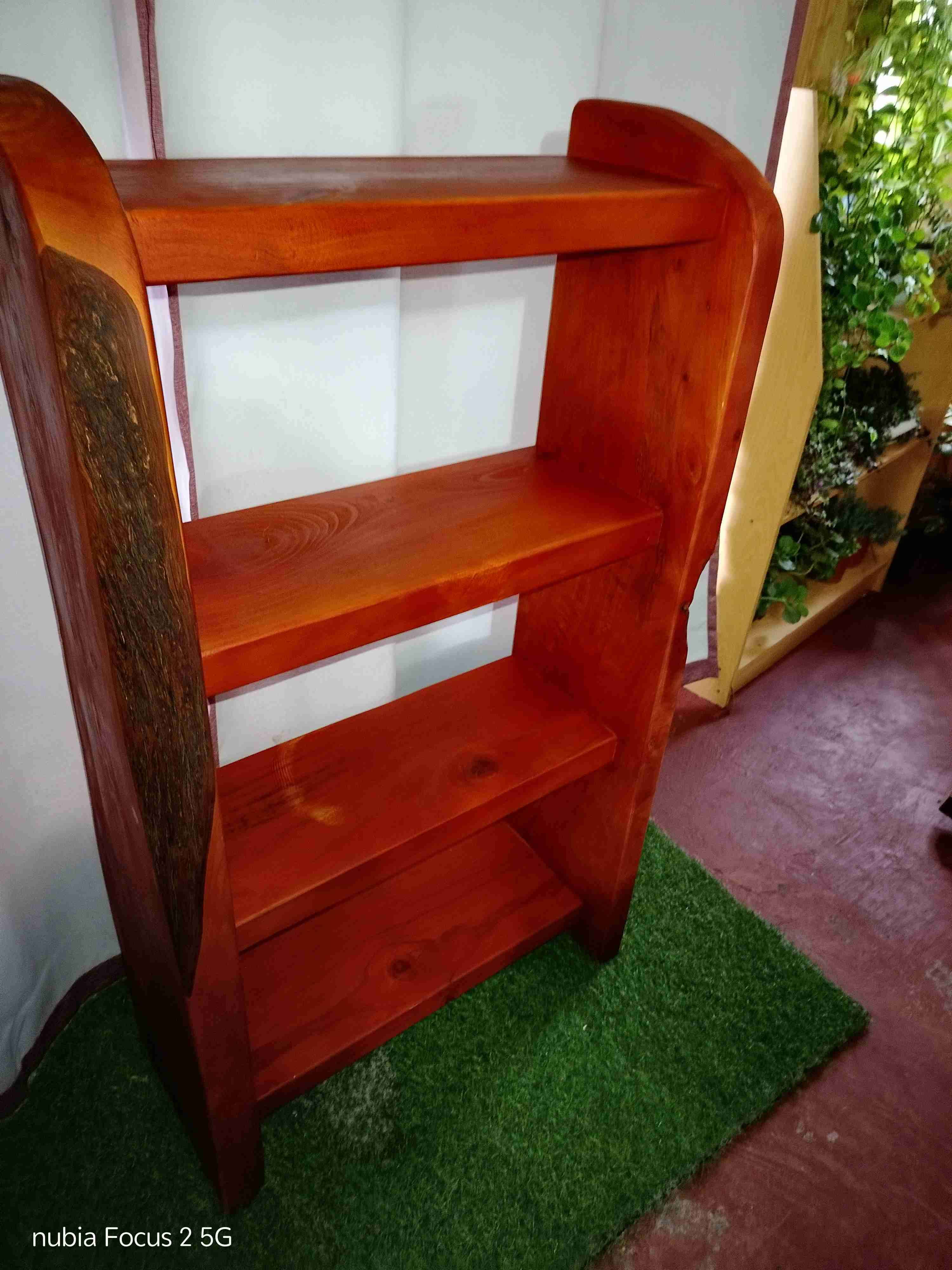 Estante de madera rústico - miniatura 4