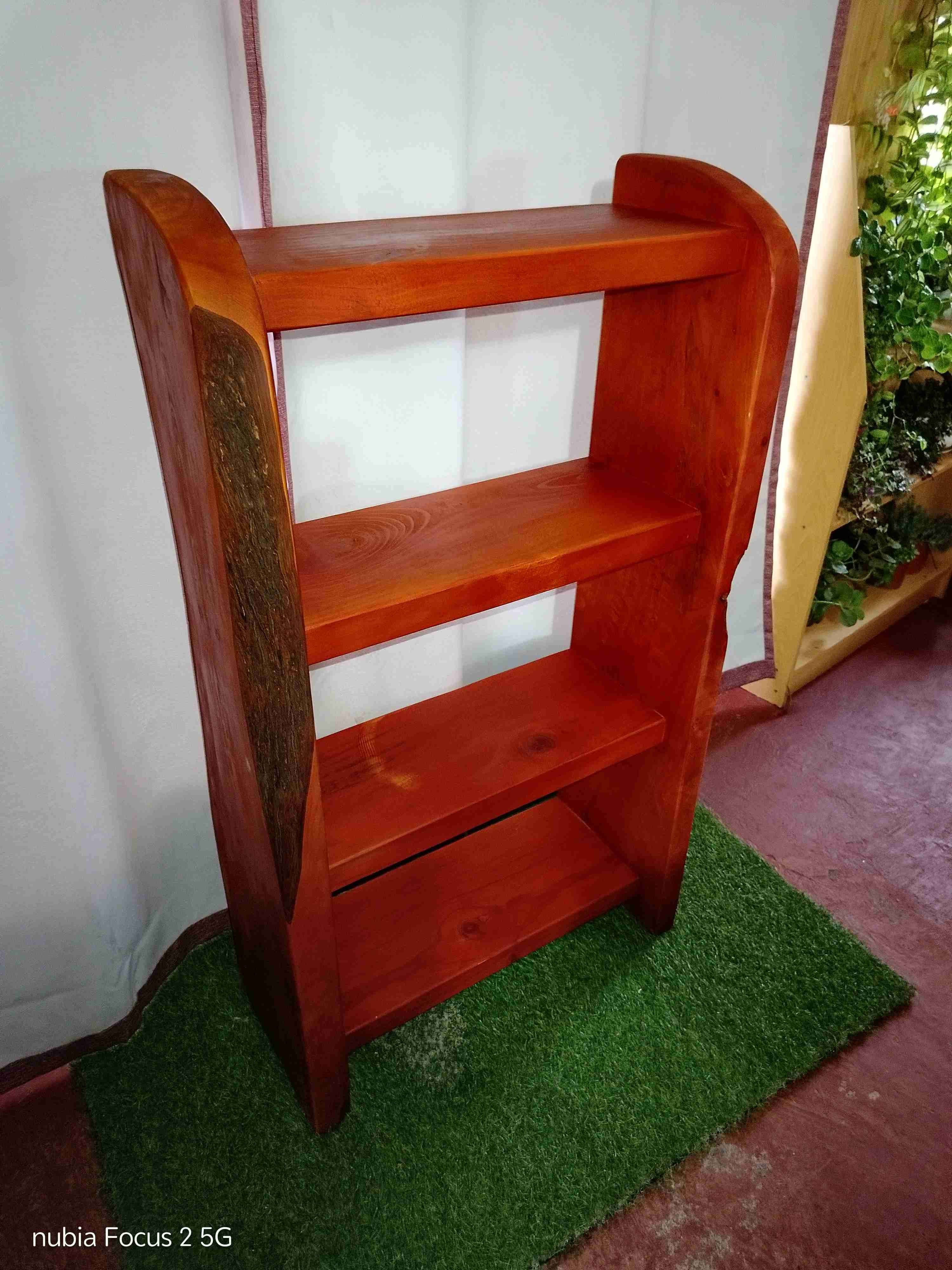 Estante de madera rústico - miniatura 6