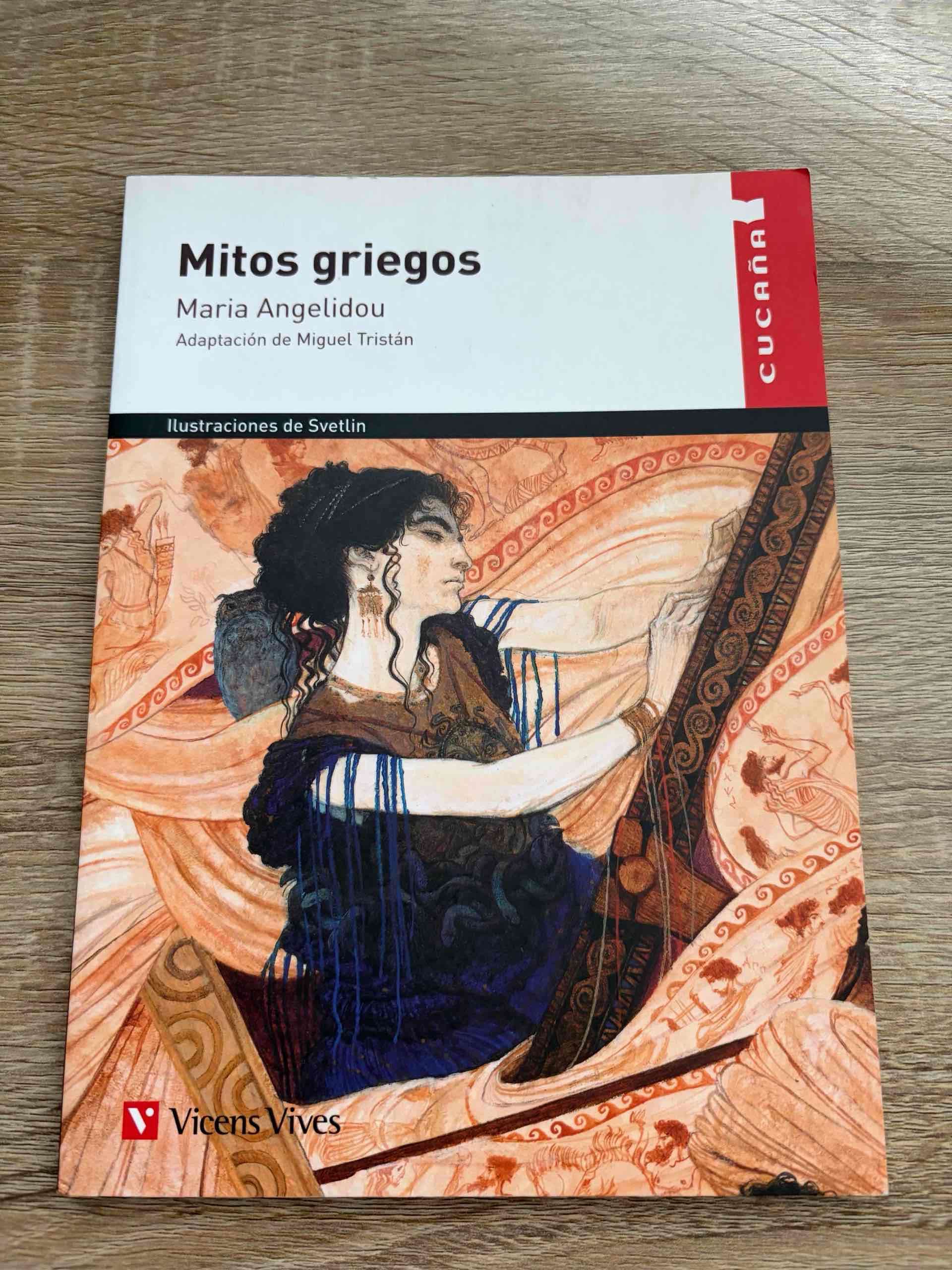 Libro 'Mitos griegos' de Vicens Vives