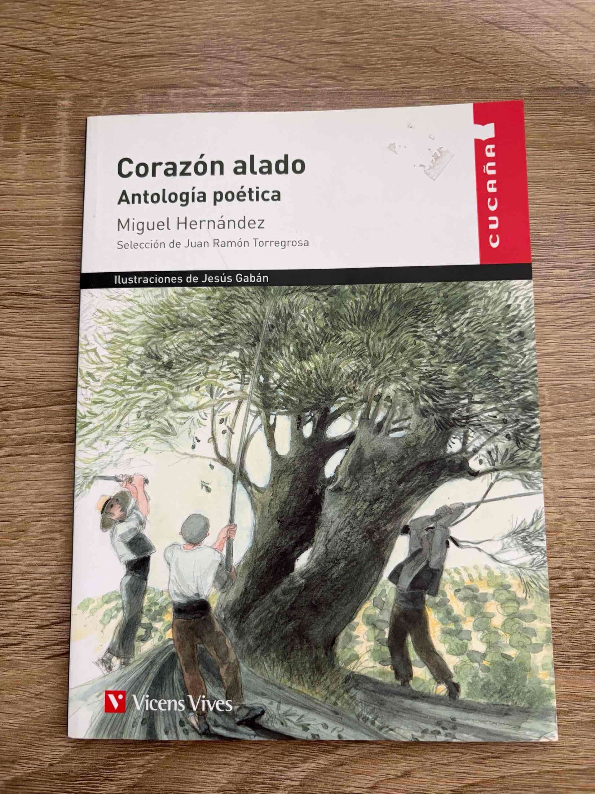 Libro Corazón alado de Miguel Hernández