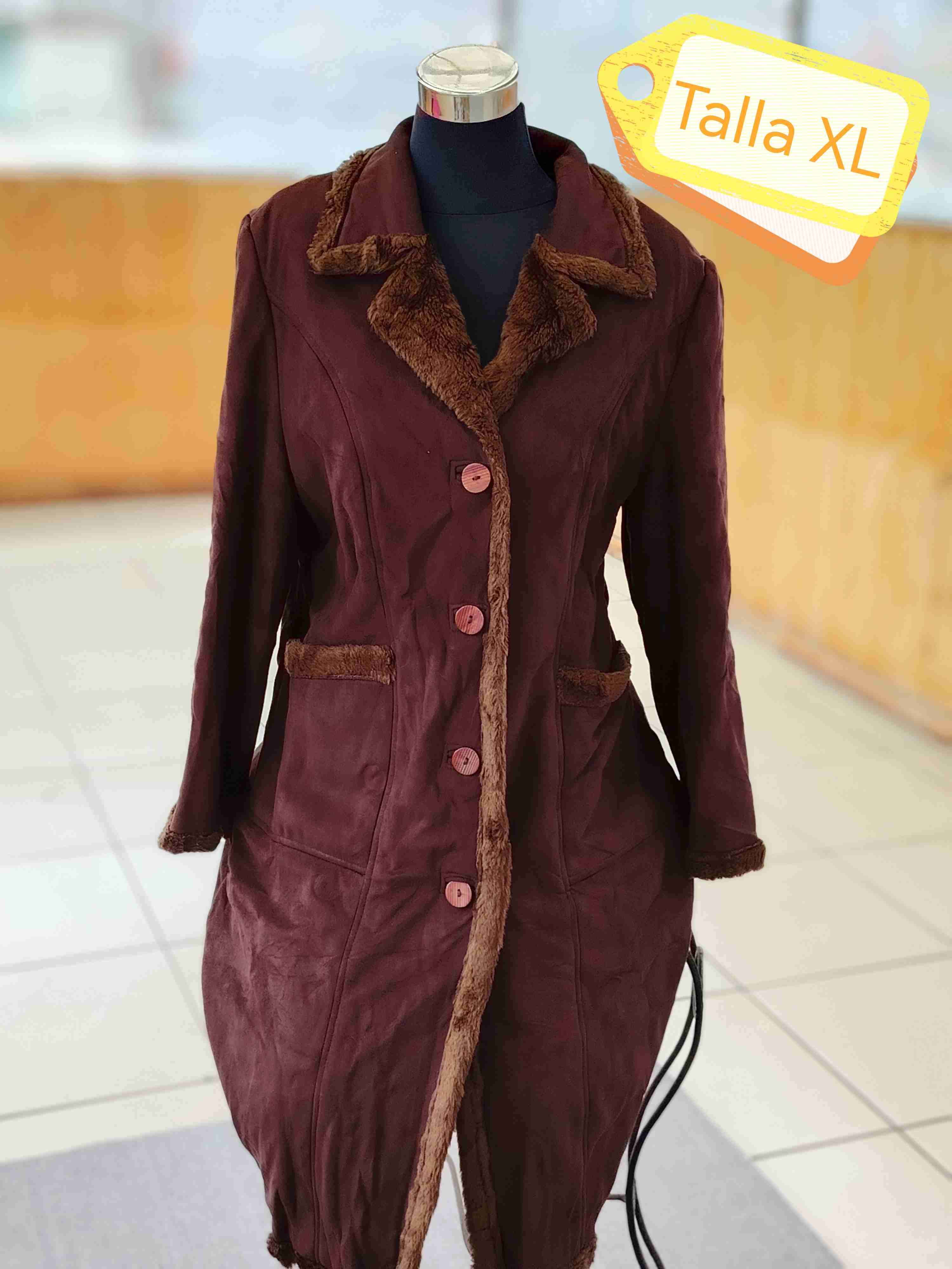 Abrigo azul claro elegante - miniatura 3