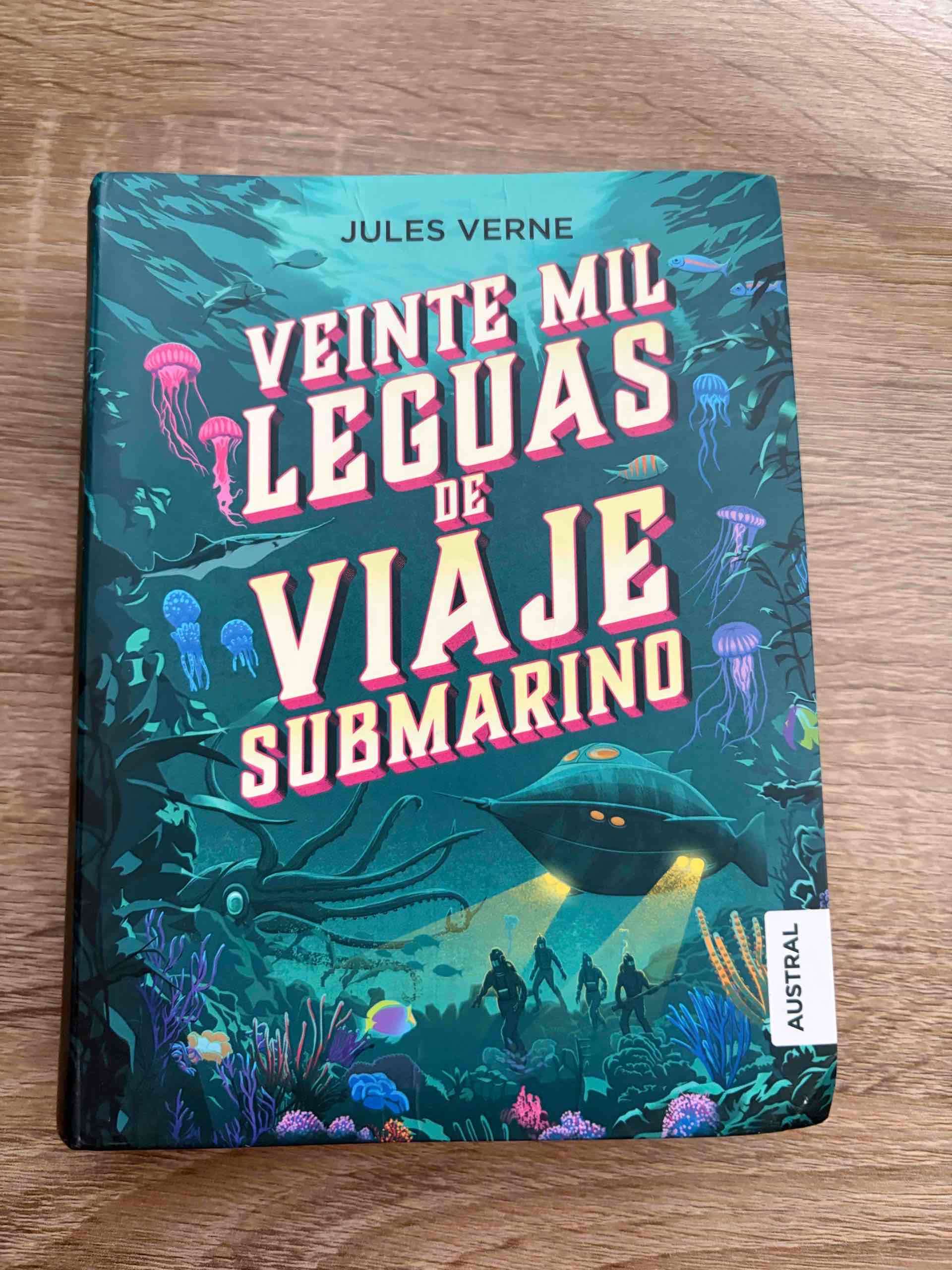 Libro Veinte Mil Leguas de Viaje Submarino
