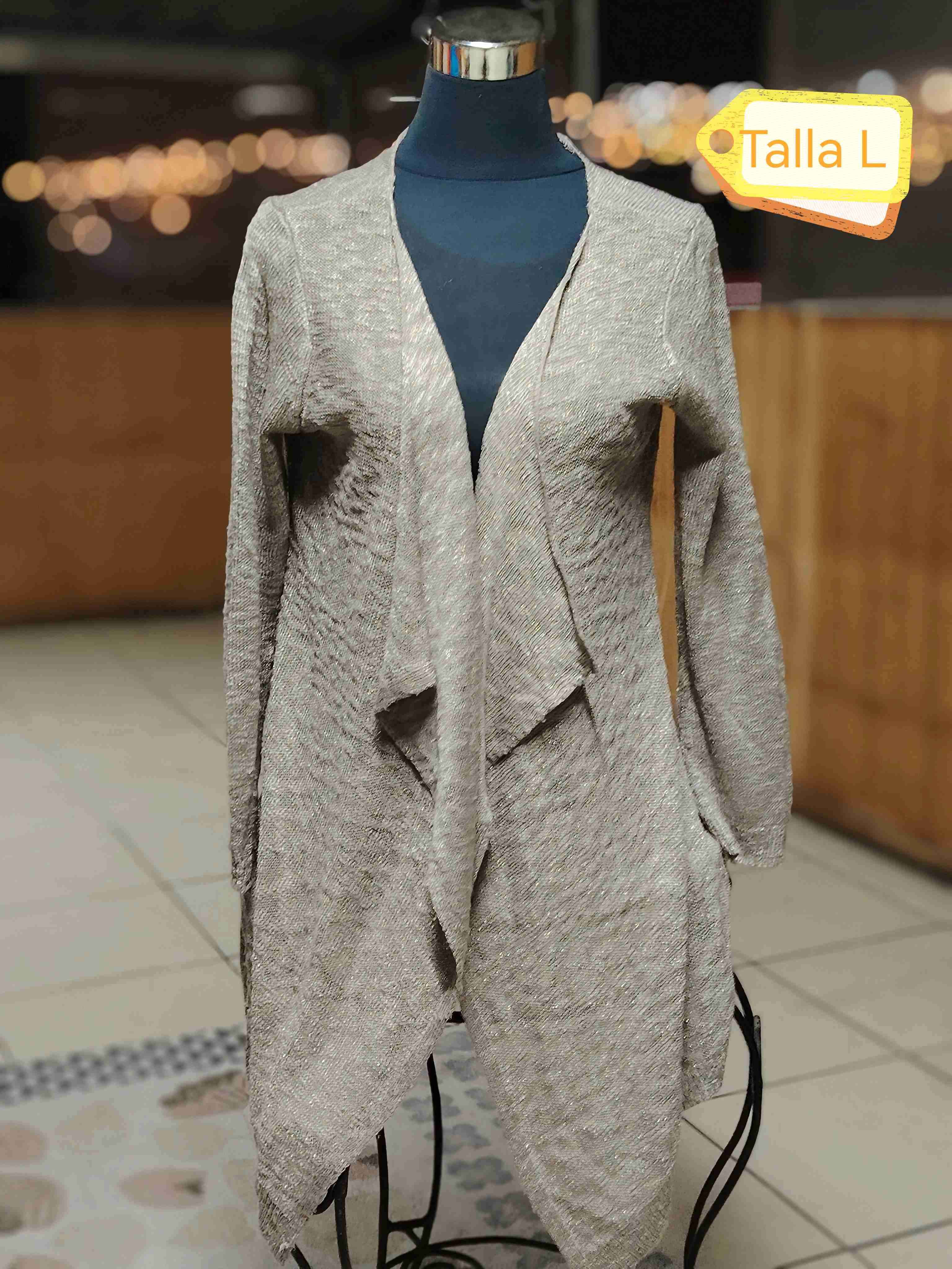 Capa Zara azul con capucha - miniatura 3