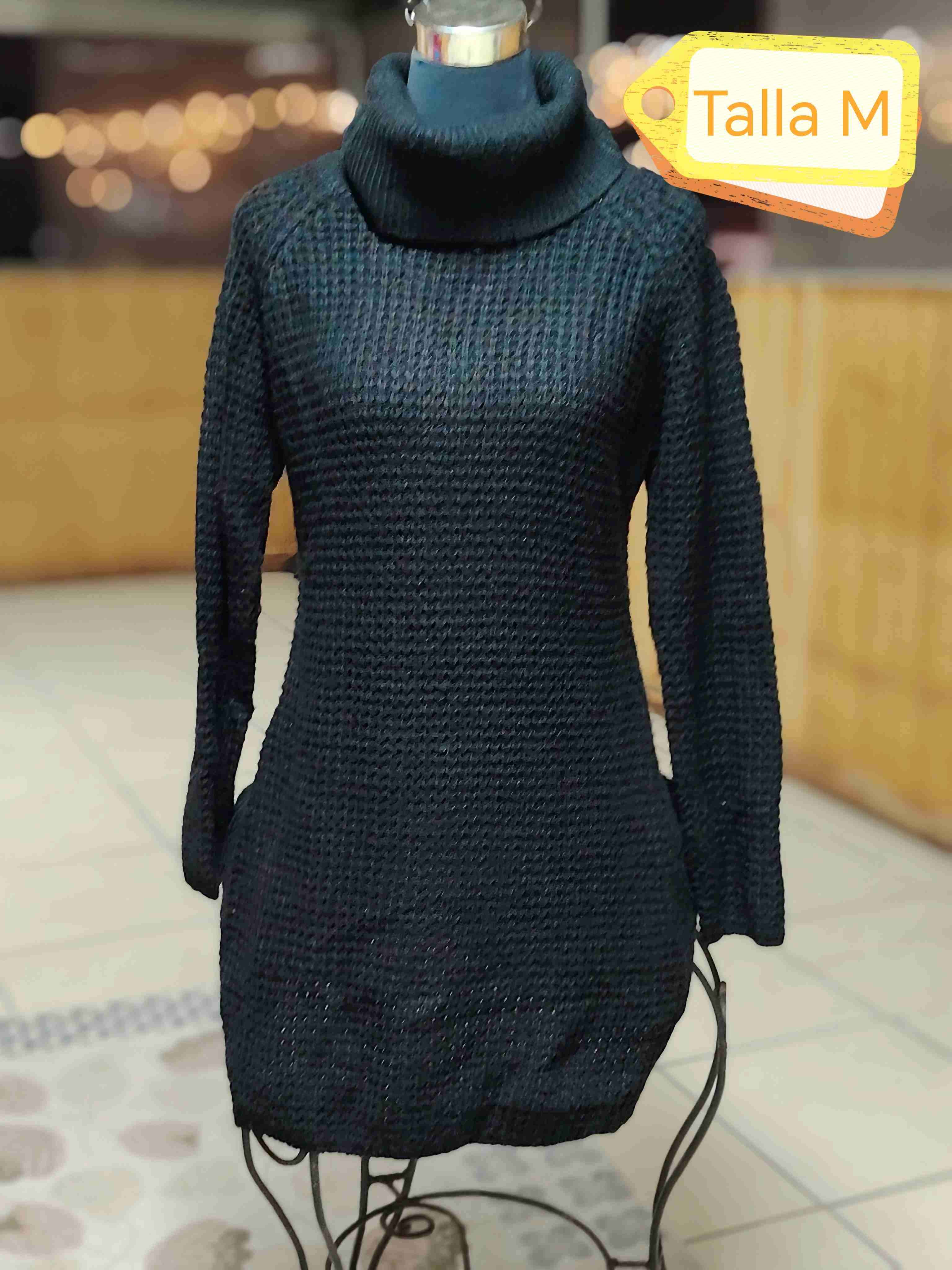 Suéter tejido blanco talla M - miniatura 4