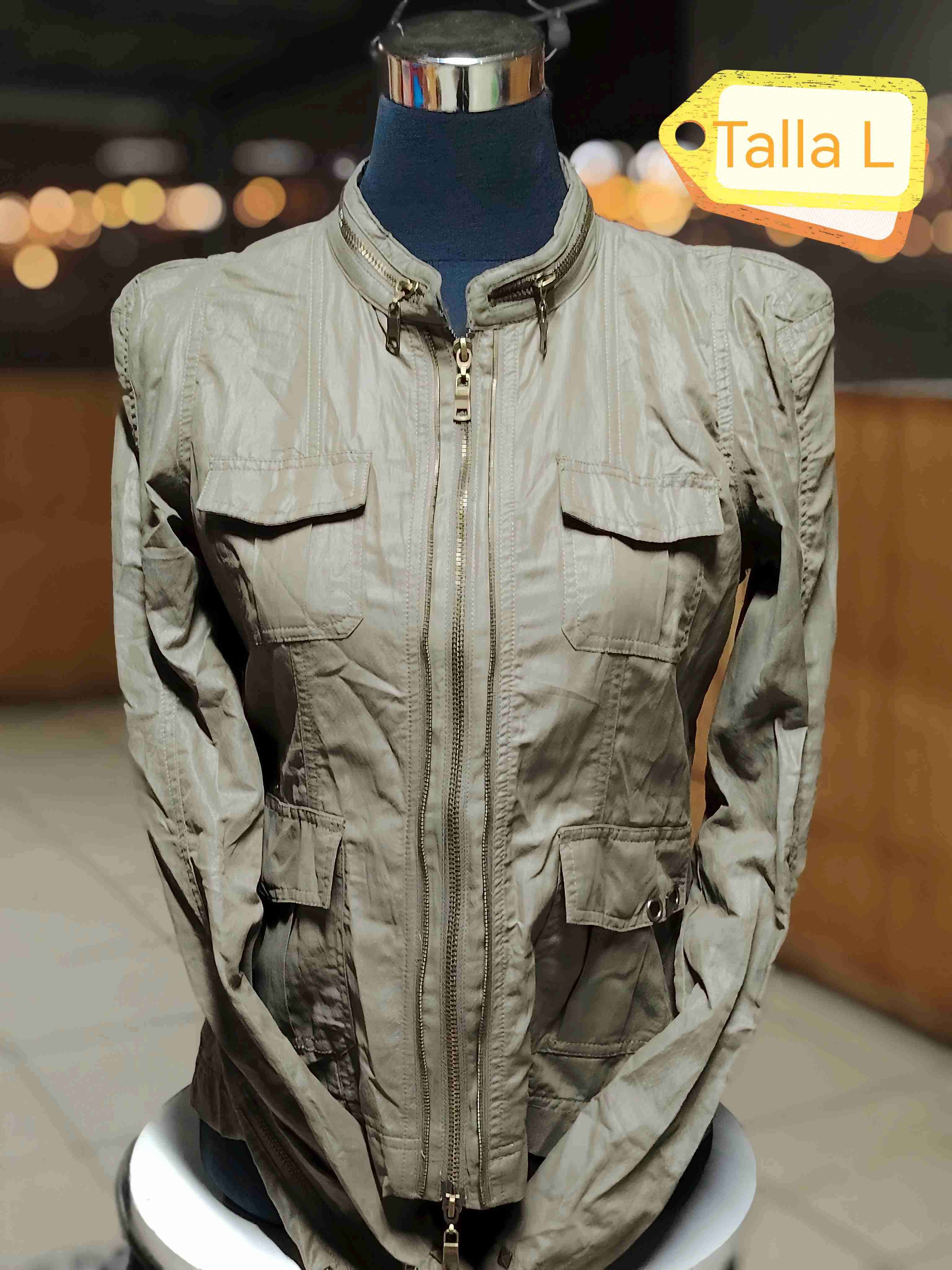 Suéter tejido blanco talla M - miniatura 5