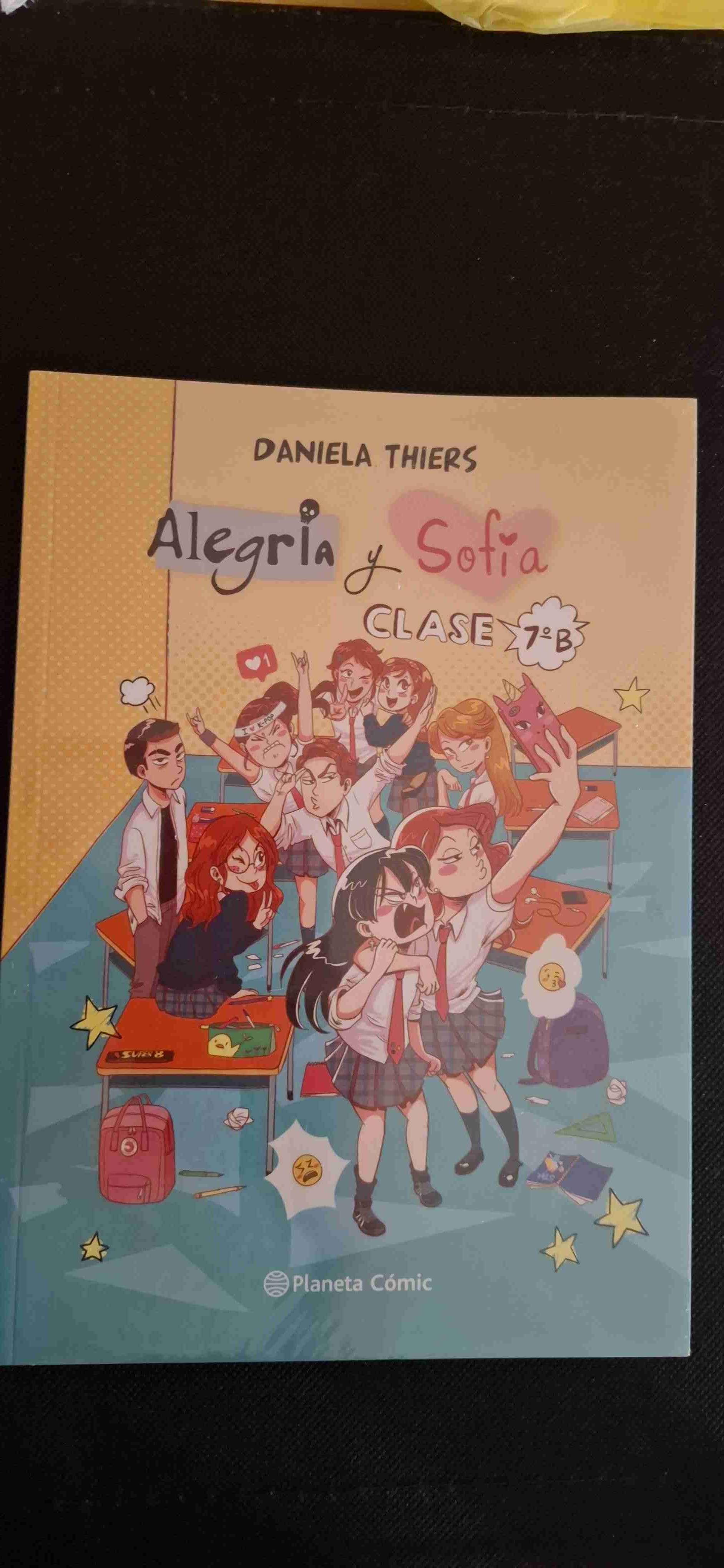 Cómic Alegría y Sofía Clase 7°B - miniatura 1
