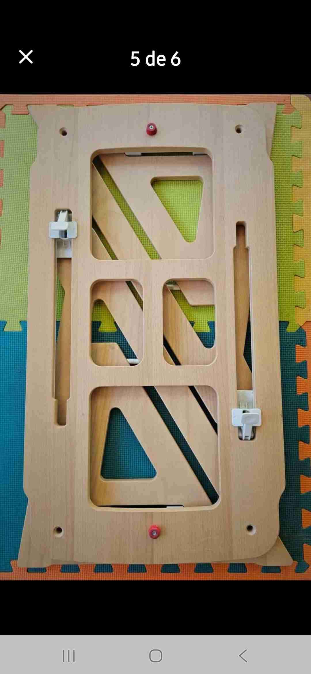 Cuna de madera para bebé - miniatura 2