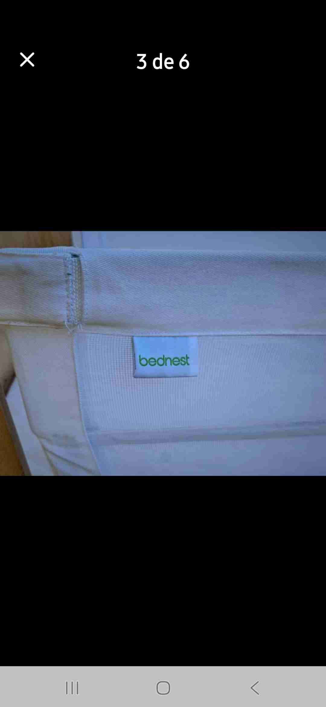 Cuna de madera para bebé - miniatura 5