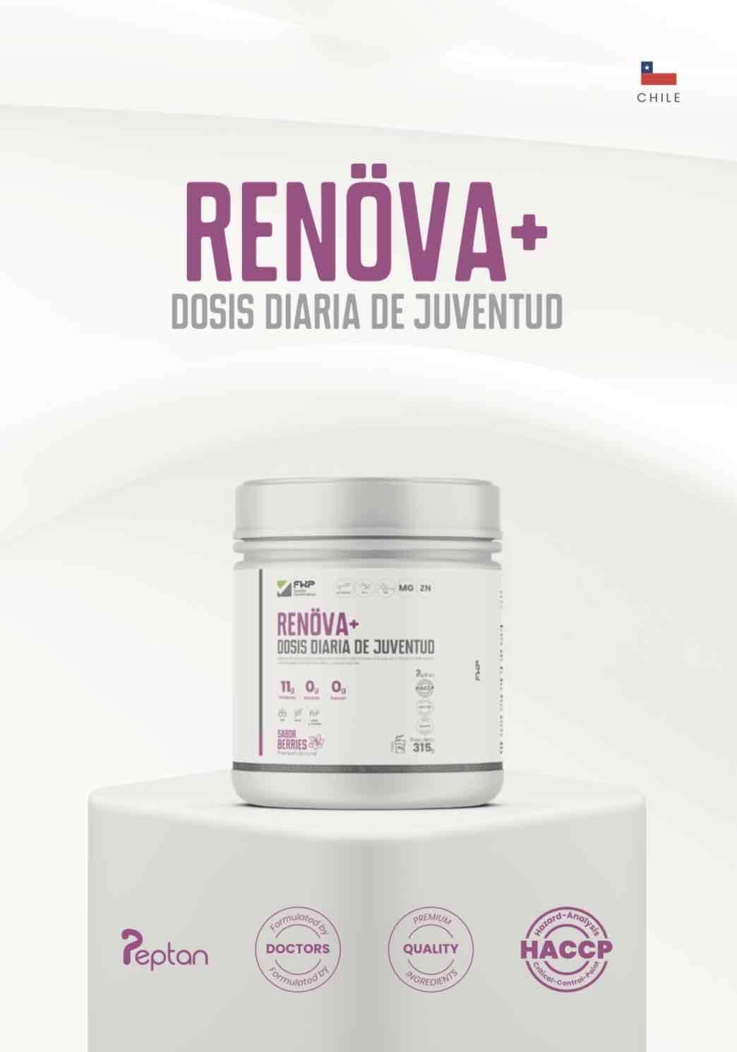 Suplemento Renöva+ sabor berries - miniatura 2