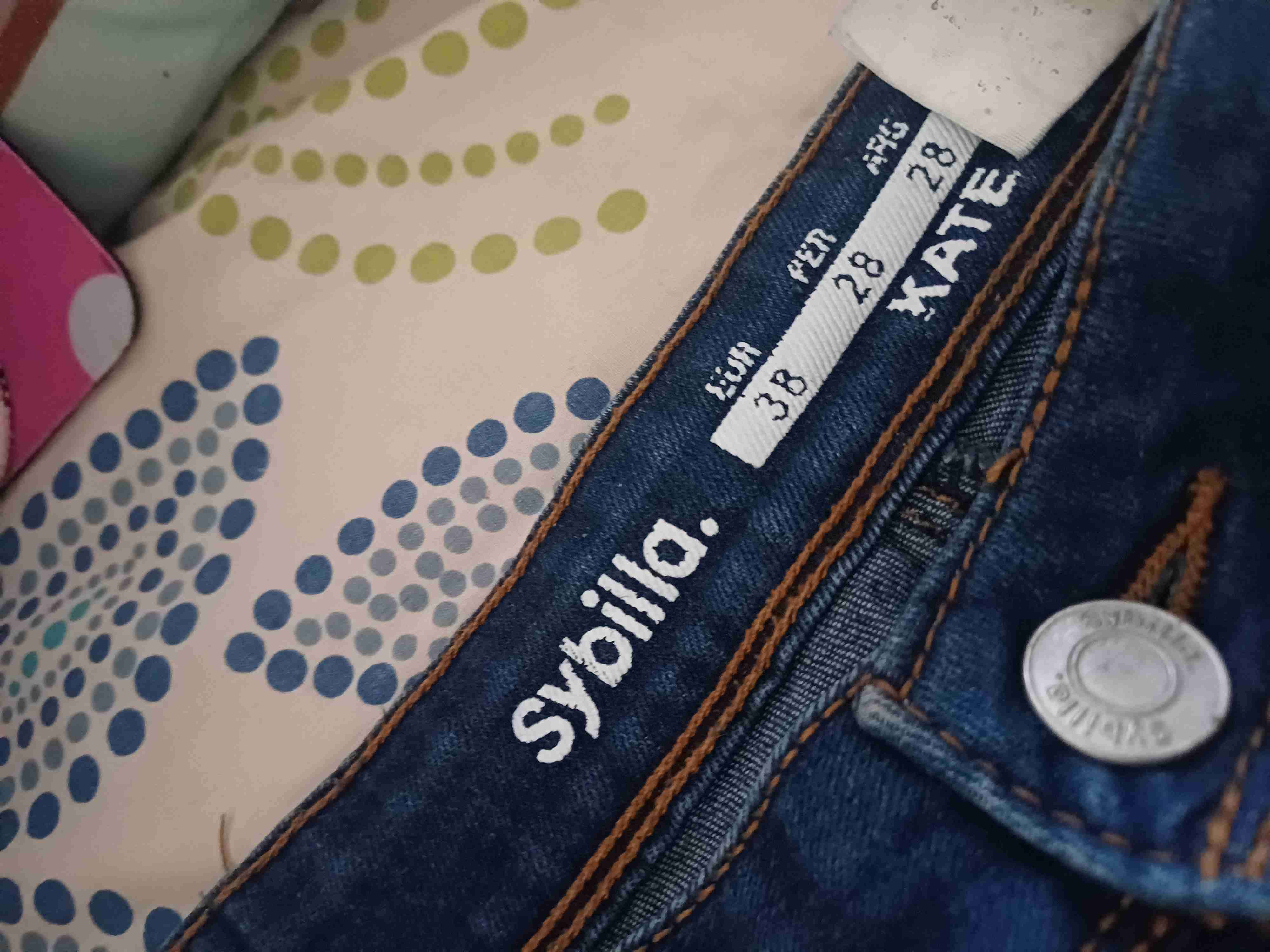 Jeans Sybilla azul talla 38 - miniatura 1
