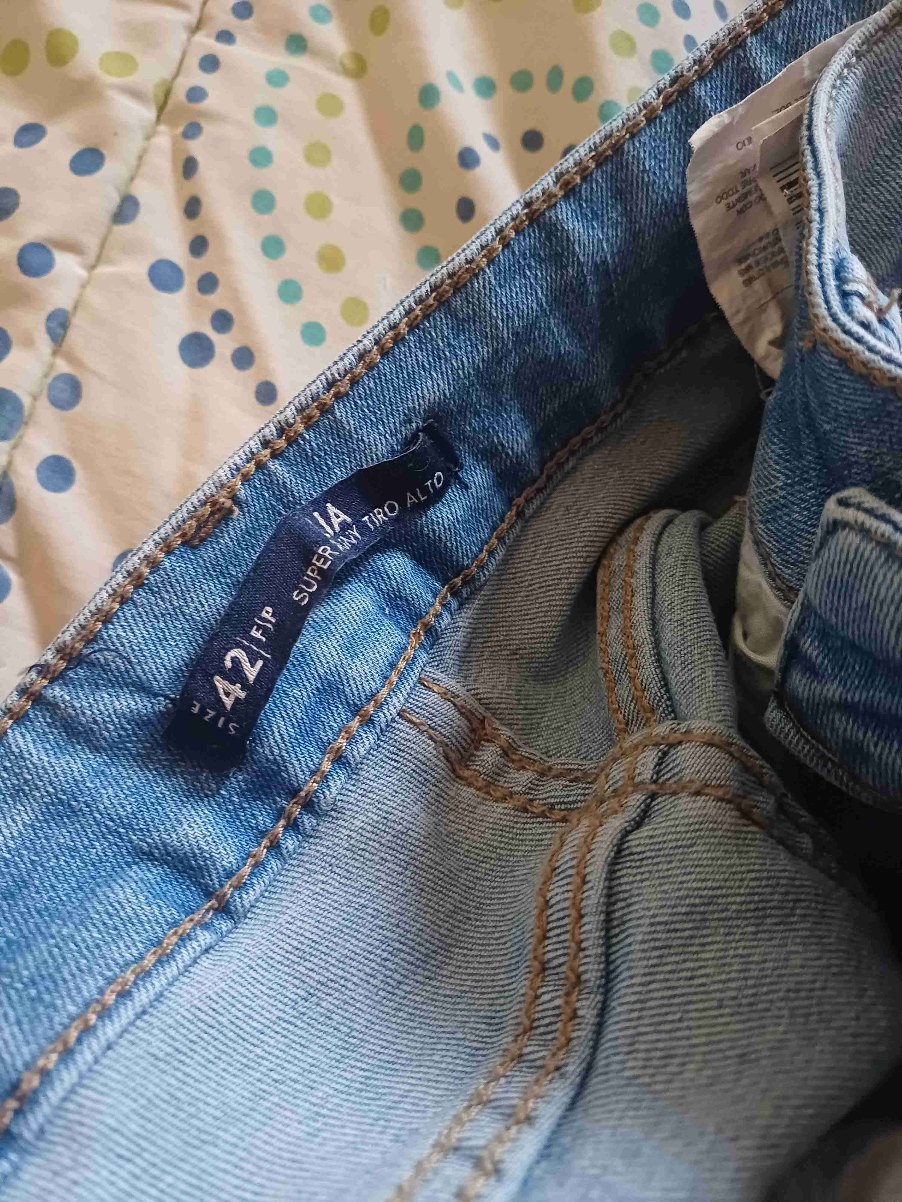 Jeans Sybilla azul talla 38 - miniatura 5