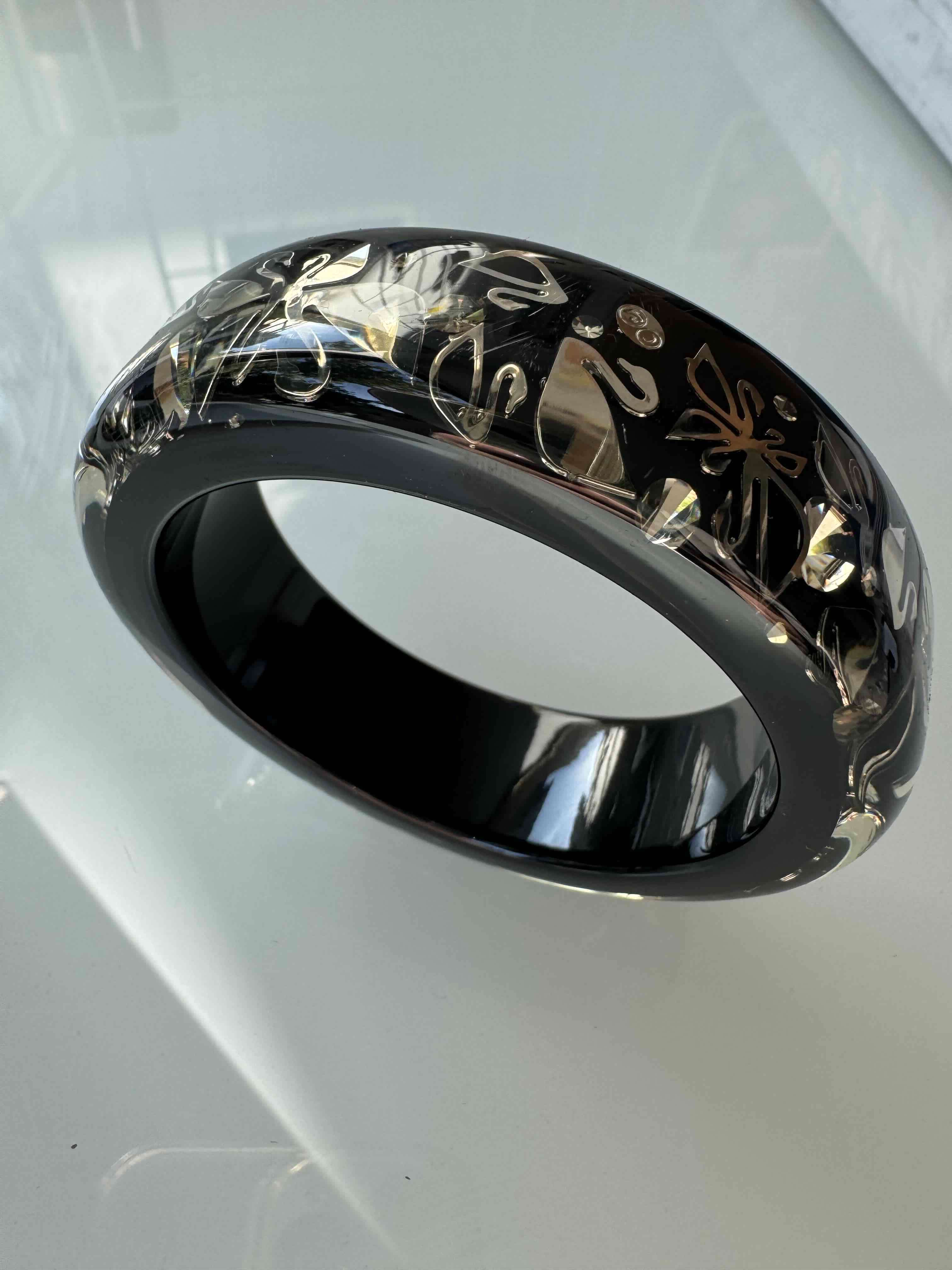 Pulsera acrílica SWAROVSKI original