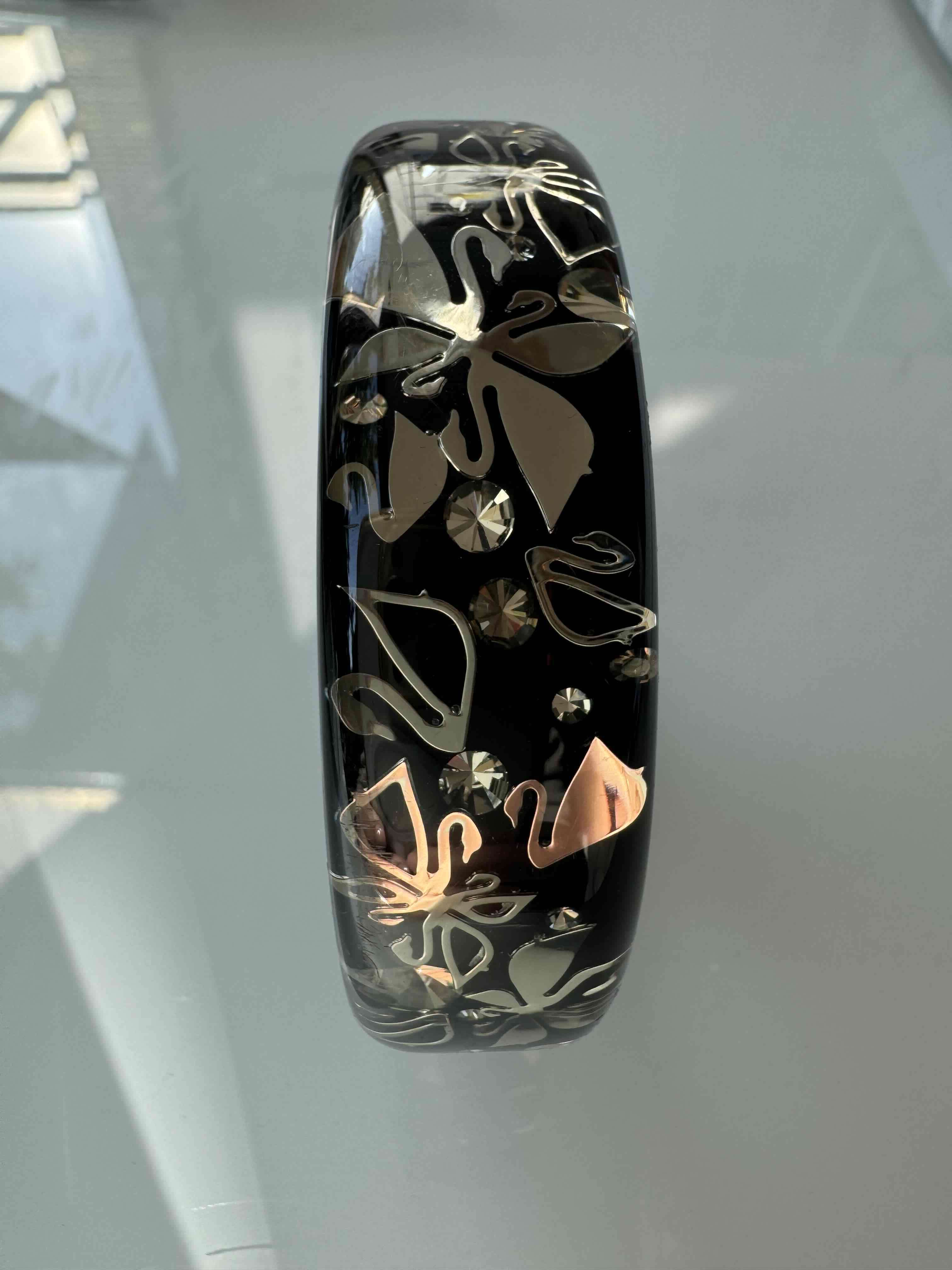 Pulsera acrílica SWAROVSKI original - miniatura 3