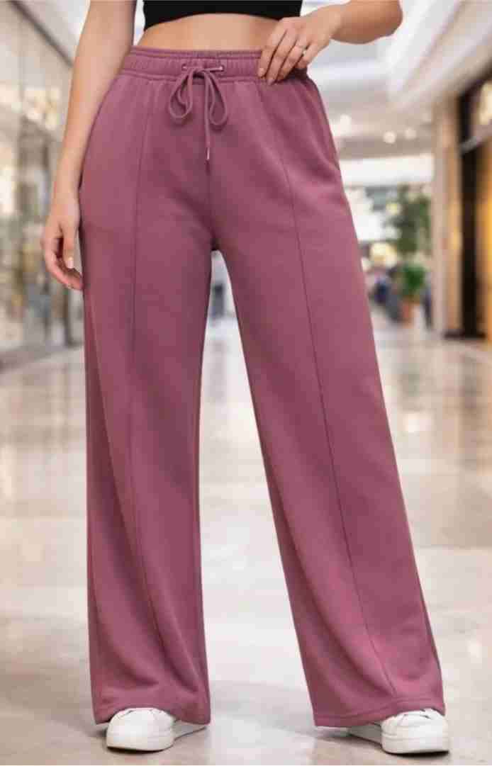 Pantalones beige anchos - miniatura 3