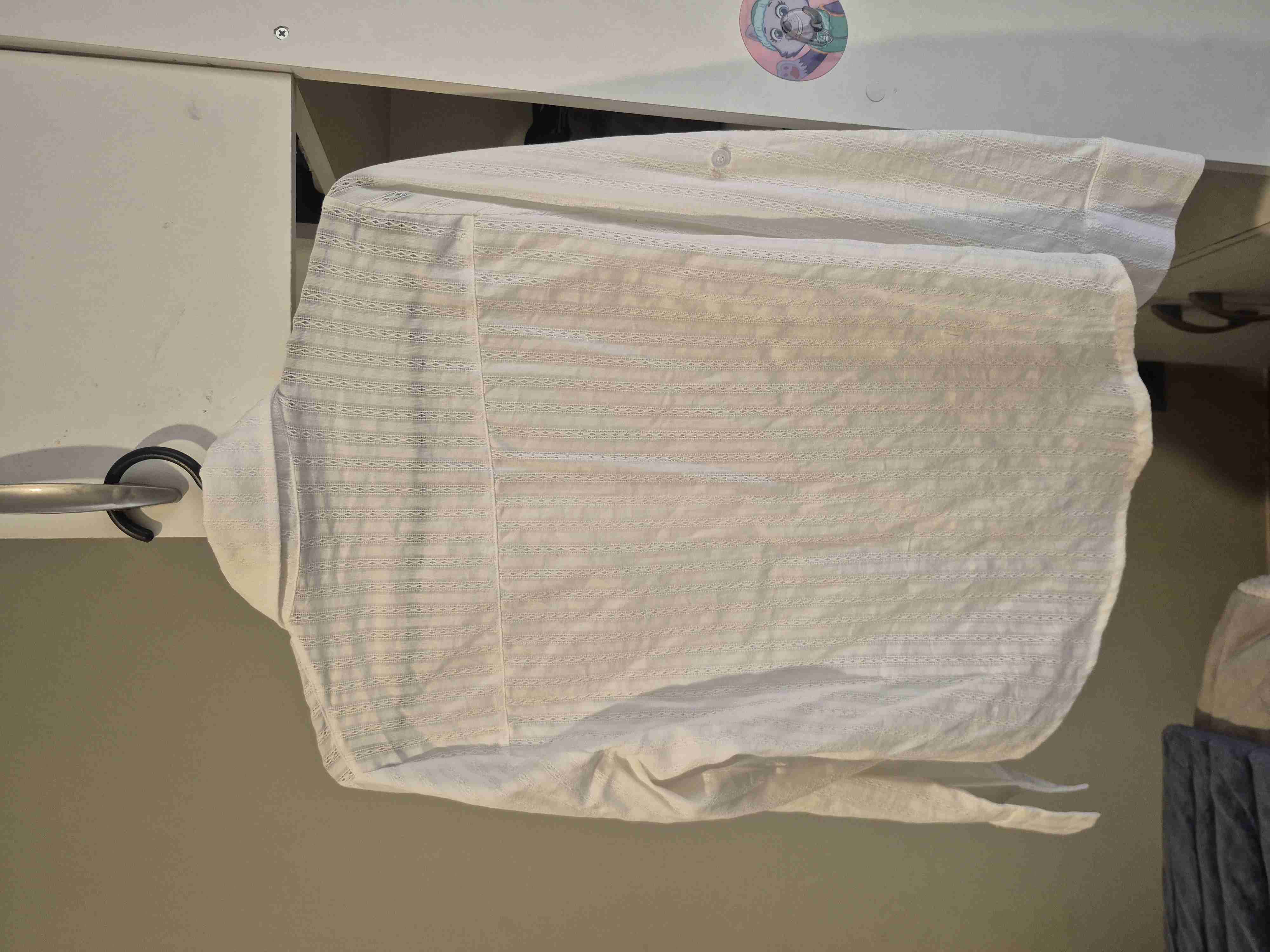 Camisa blanca de botón - miniatura 2