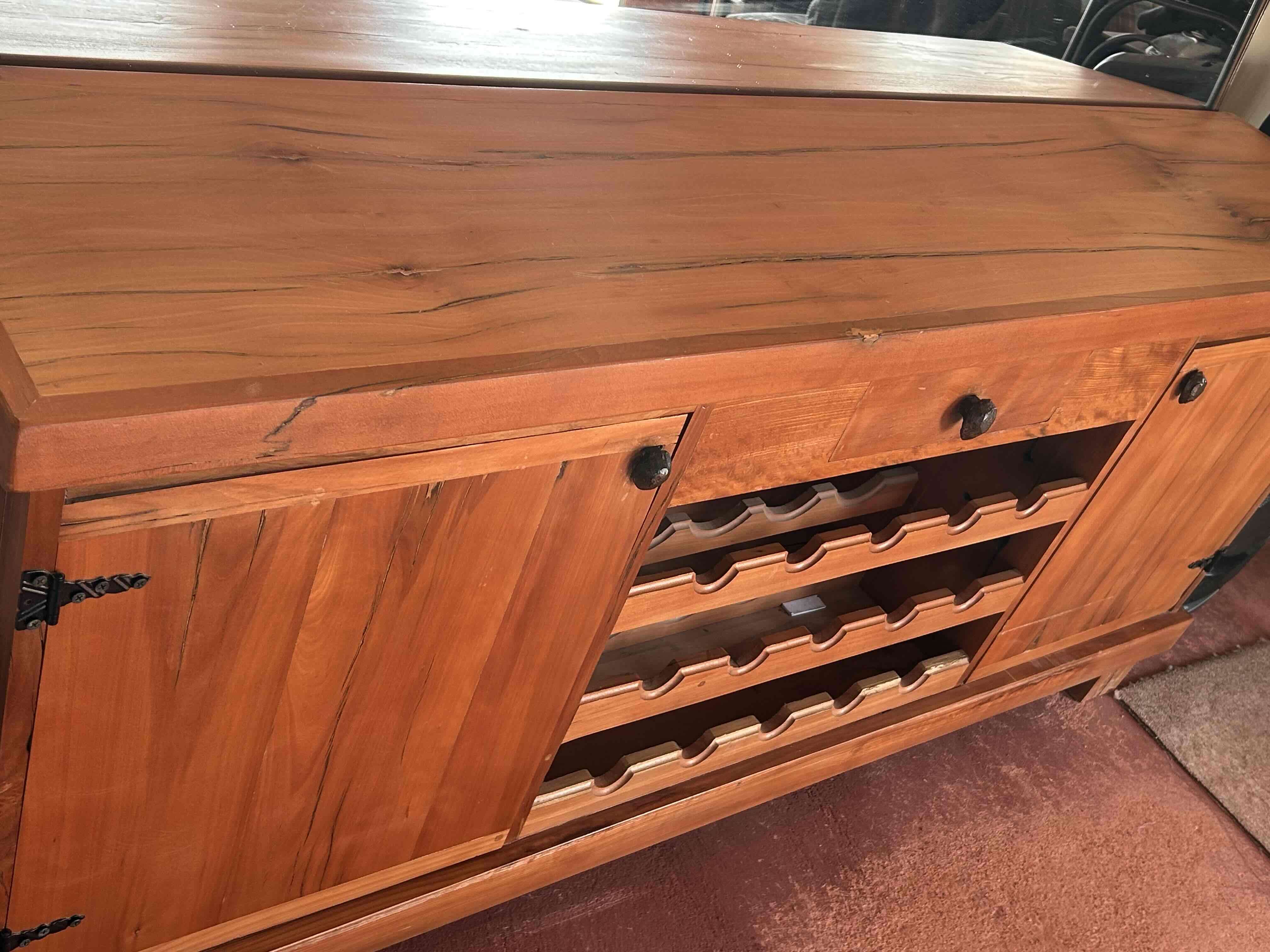 Mueble rustico de durmientes - miniatura 2