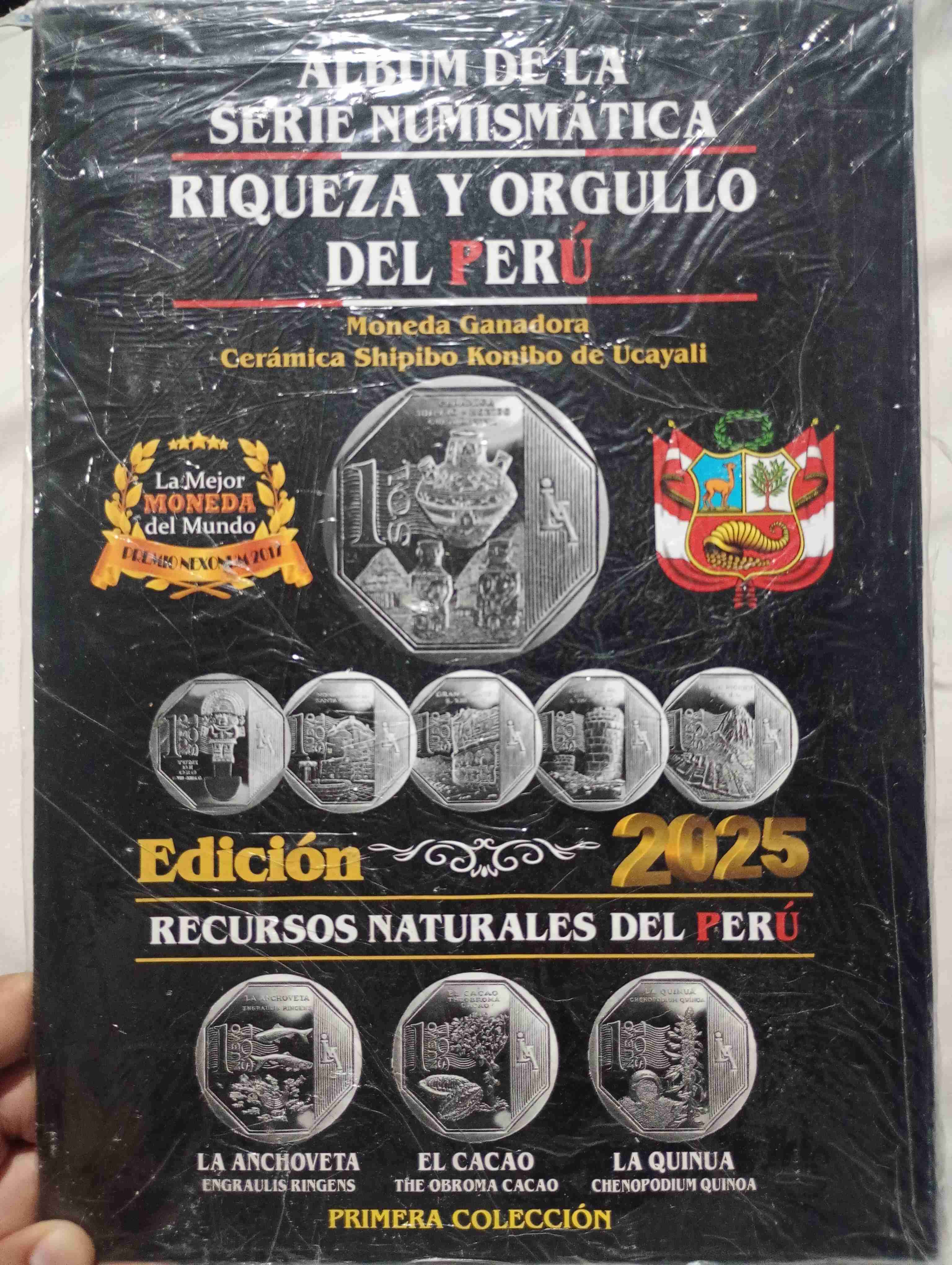 Álbum numismático Perú 2025 - miniatura 1