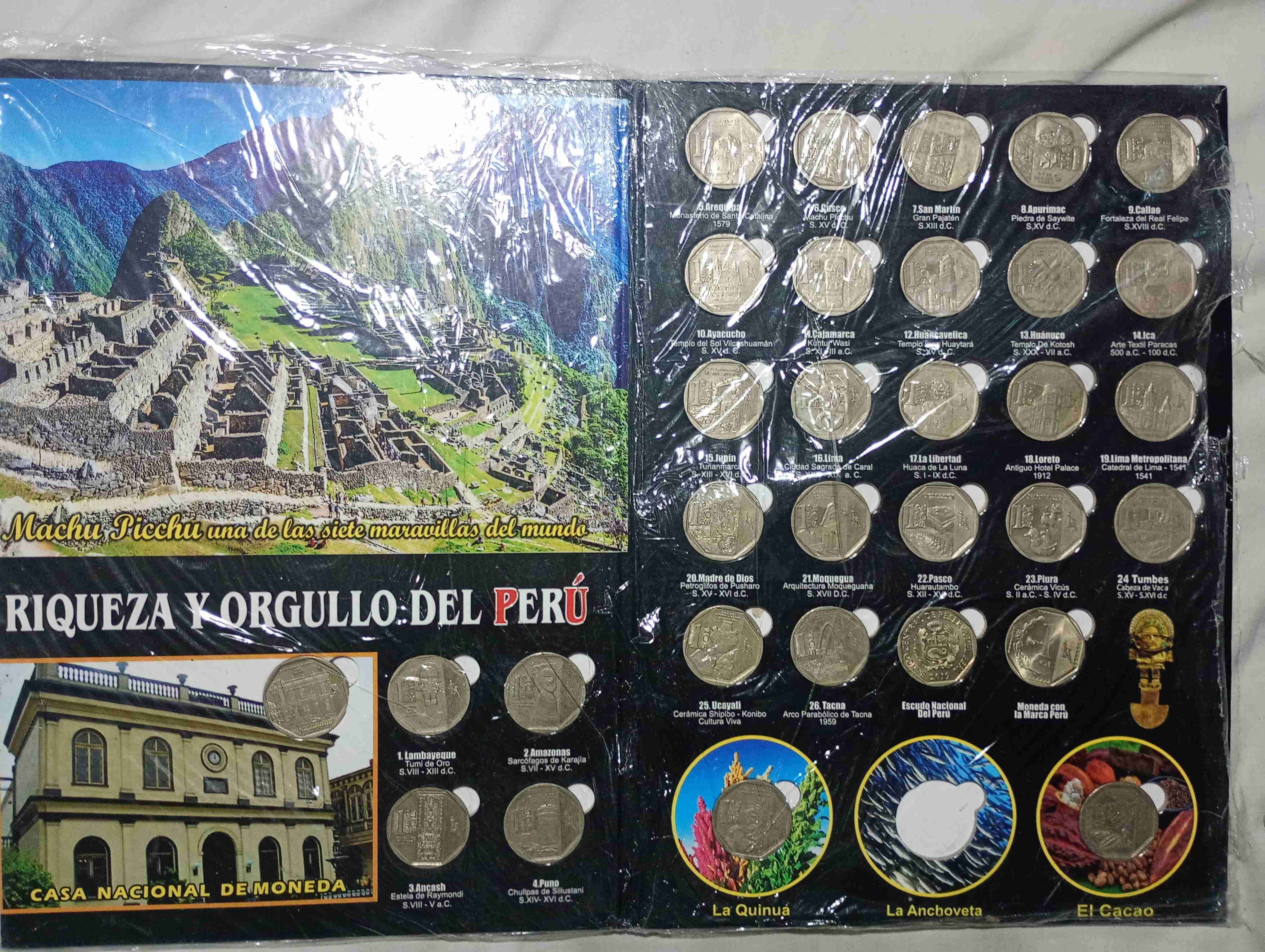 Álbum numismático Perú 2025 - miniatura 2