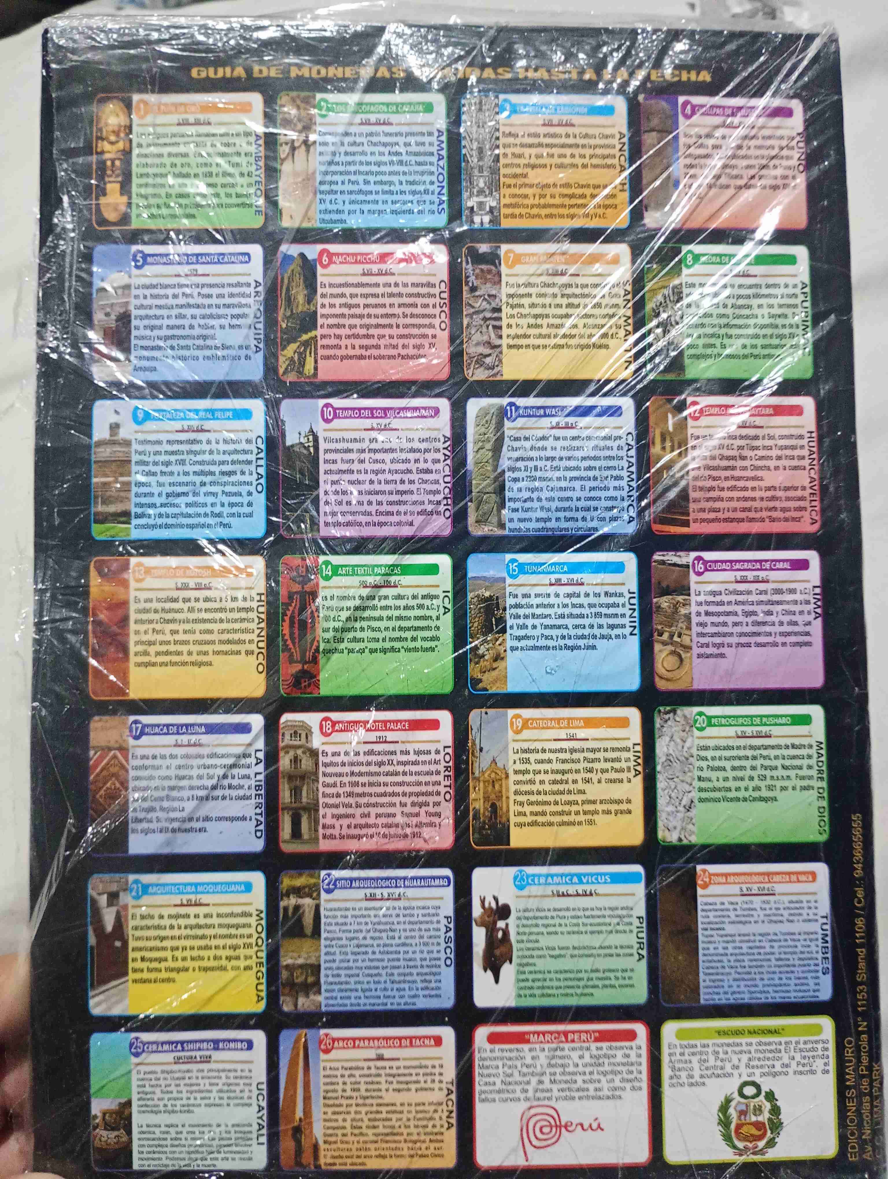 Álbum numismático Perú 2025 - miniatura 3