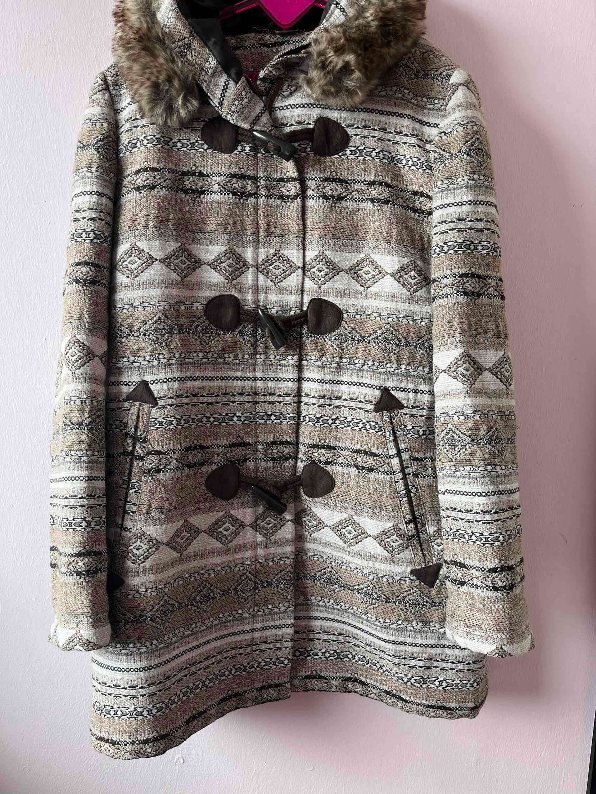 Abrigo estampado con capucha - miniatura 3