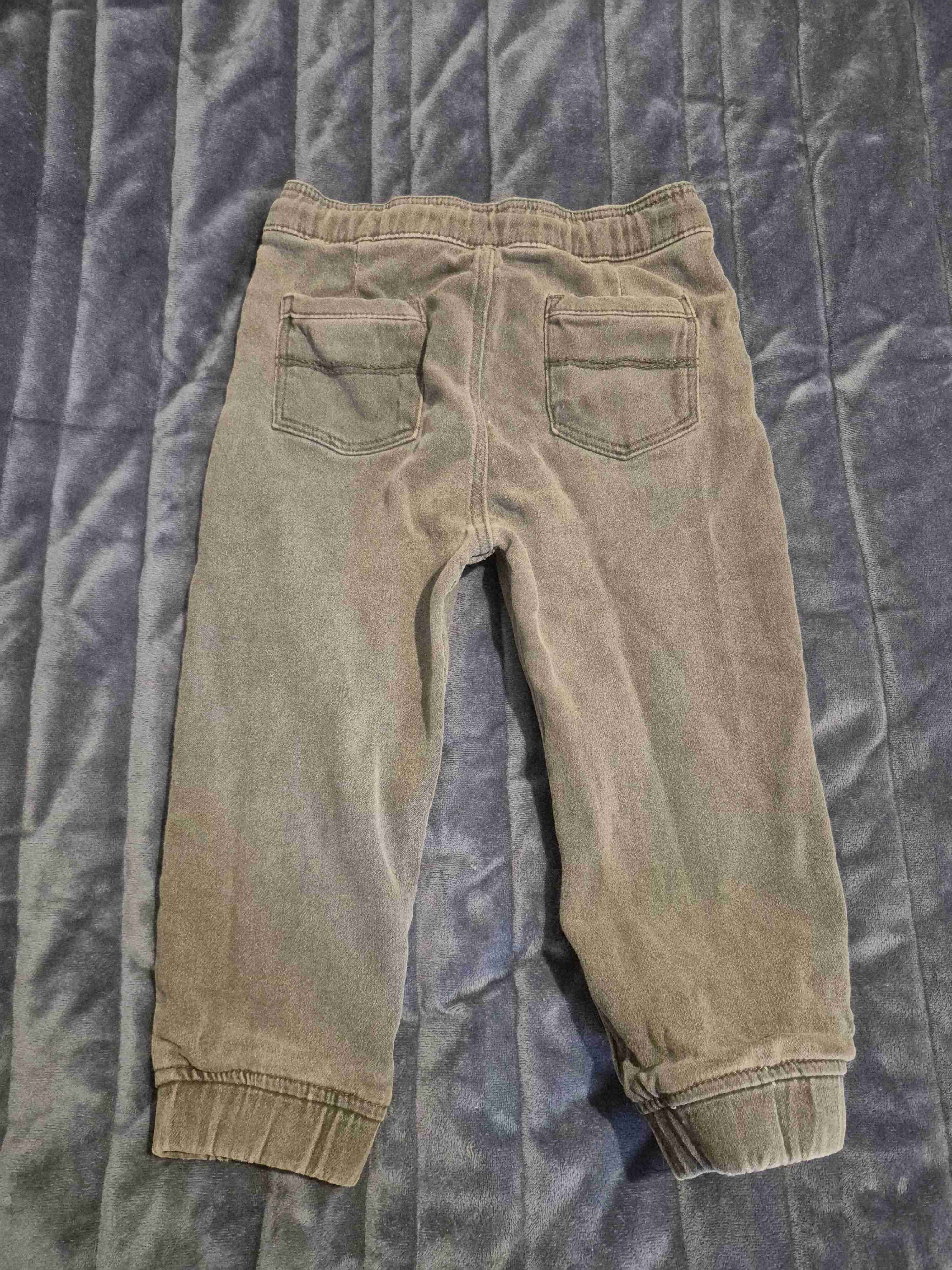 Pantalones niño gris casuales - miniatura 2