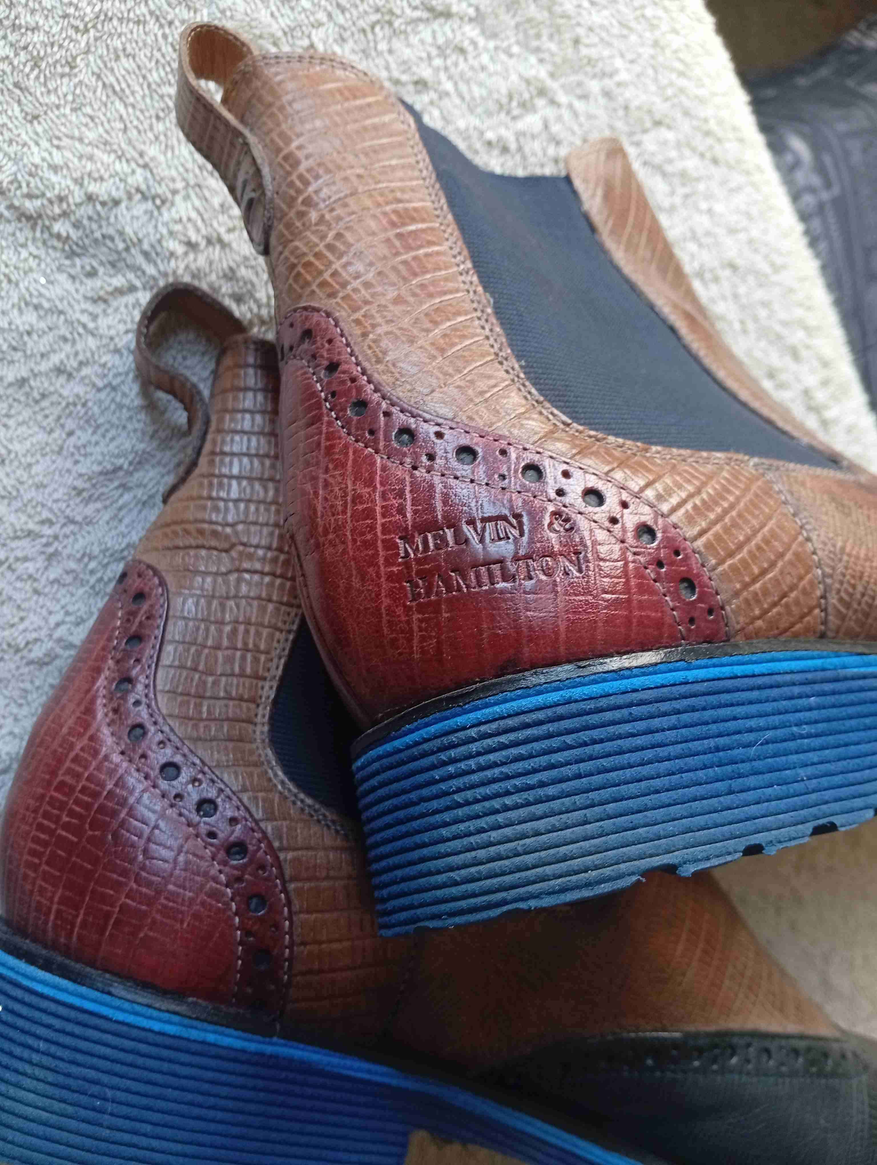 Botines Melvin & Hamilton café - miniatura 1