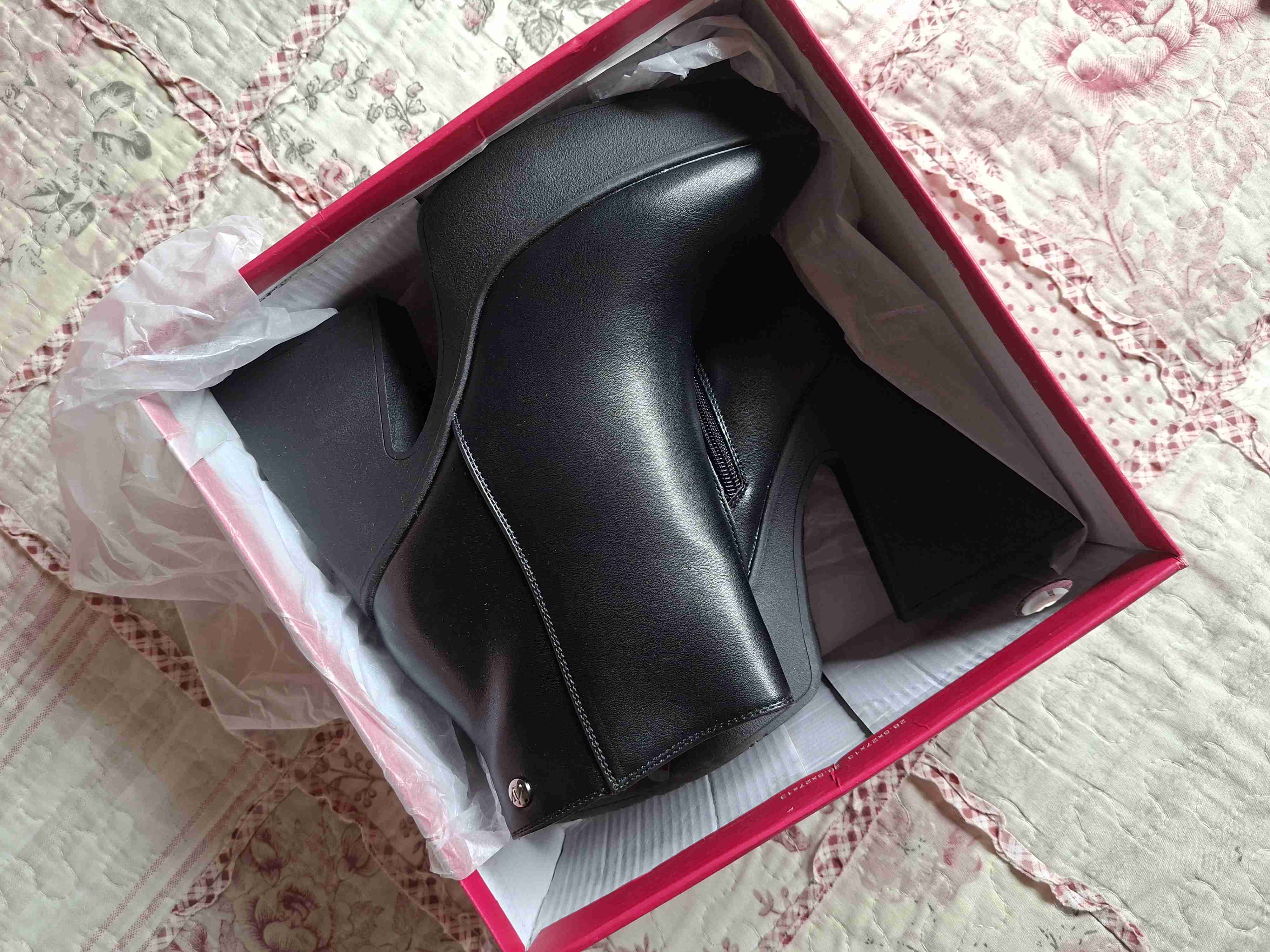 Botines plataforma negros - miniatura 1