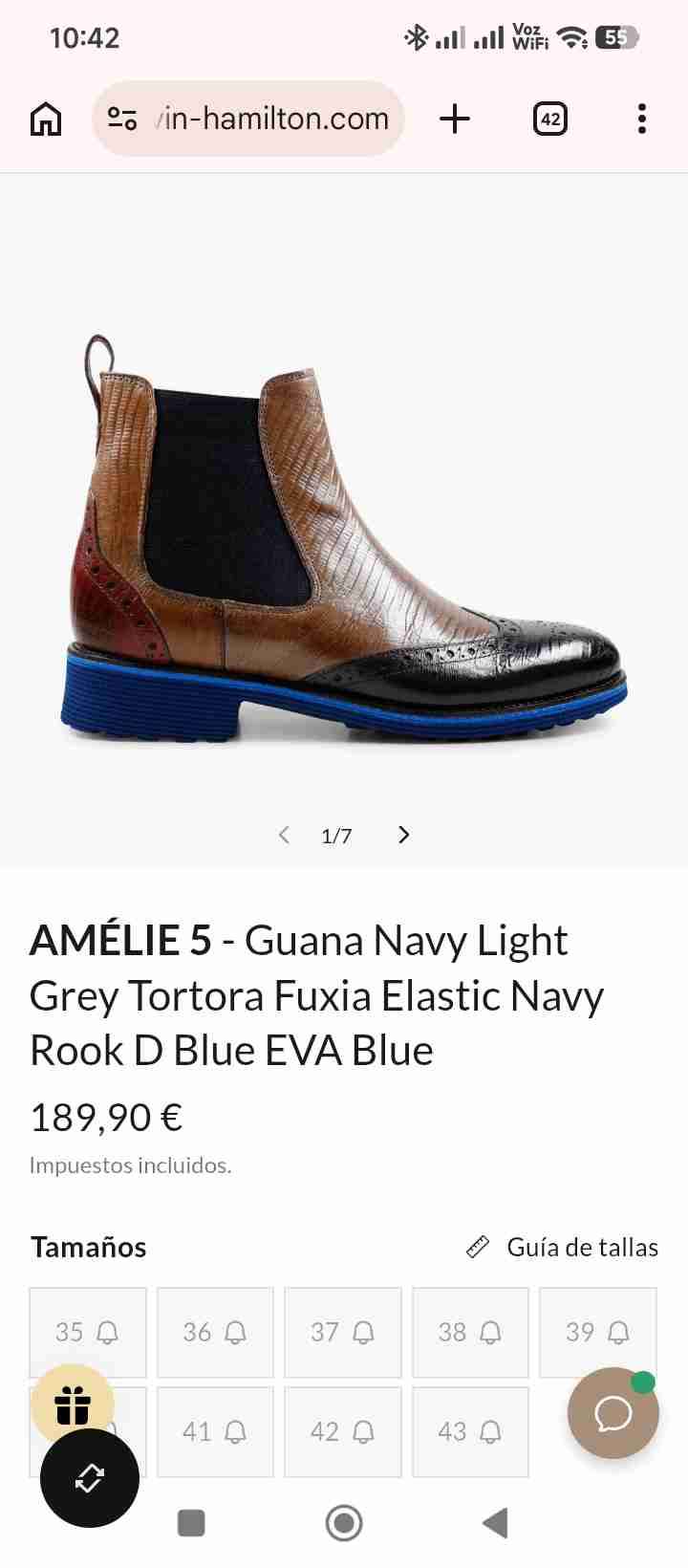 Botines Melvin & Hamilton café - miniatura 6