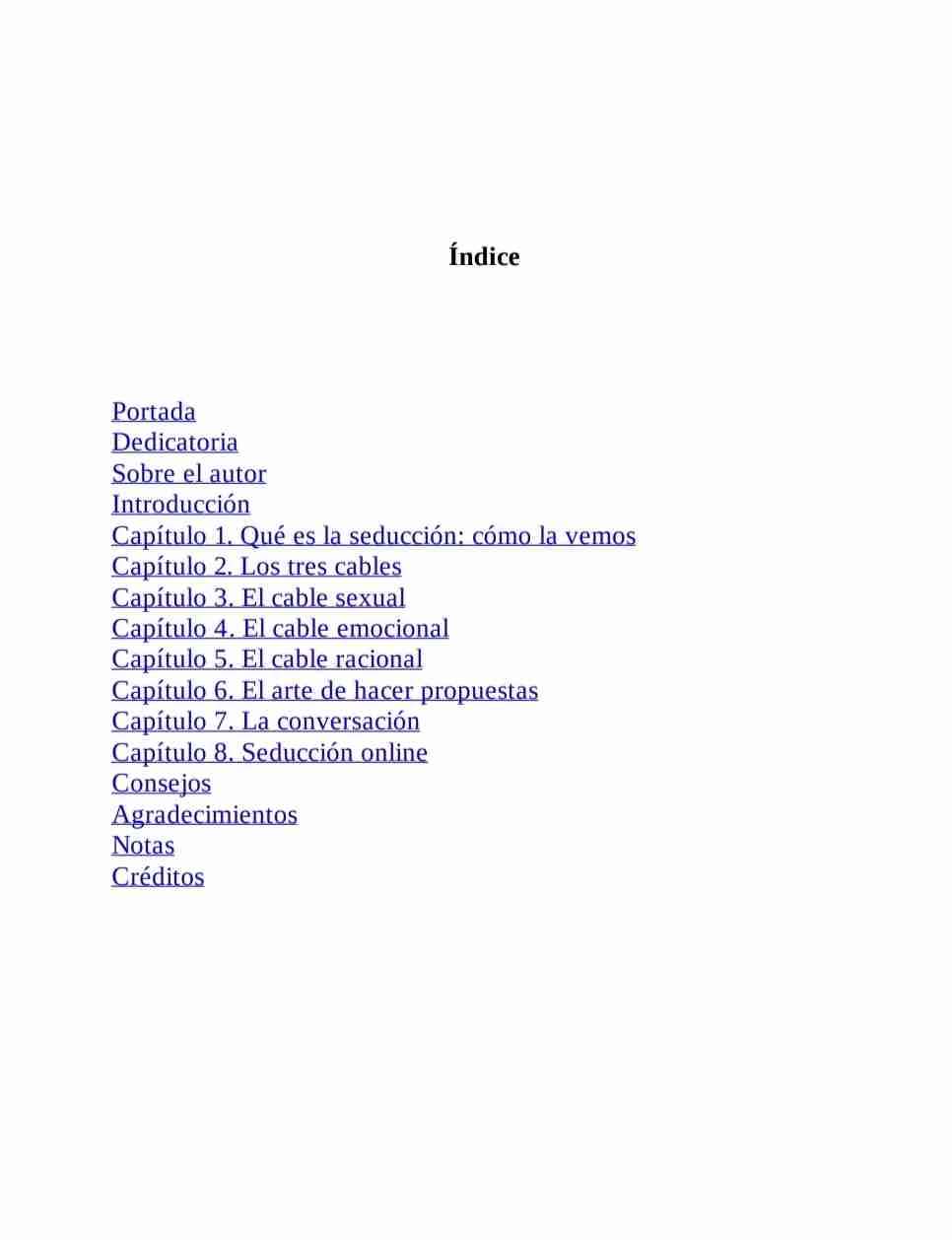 El pequeño libro de la seducción. PDF - miniatura 2