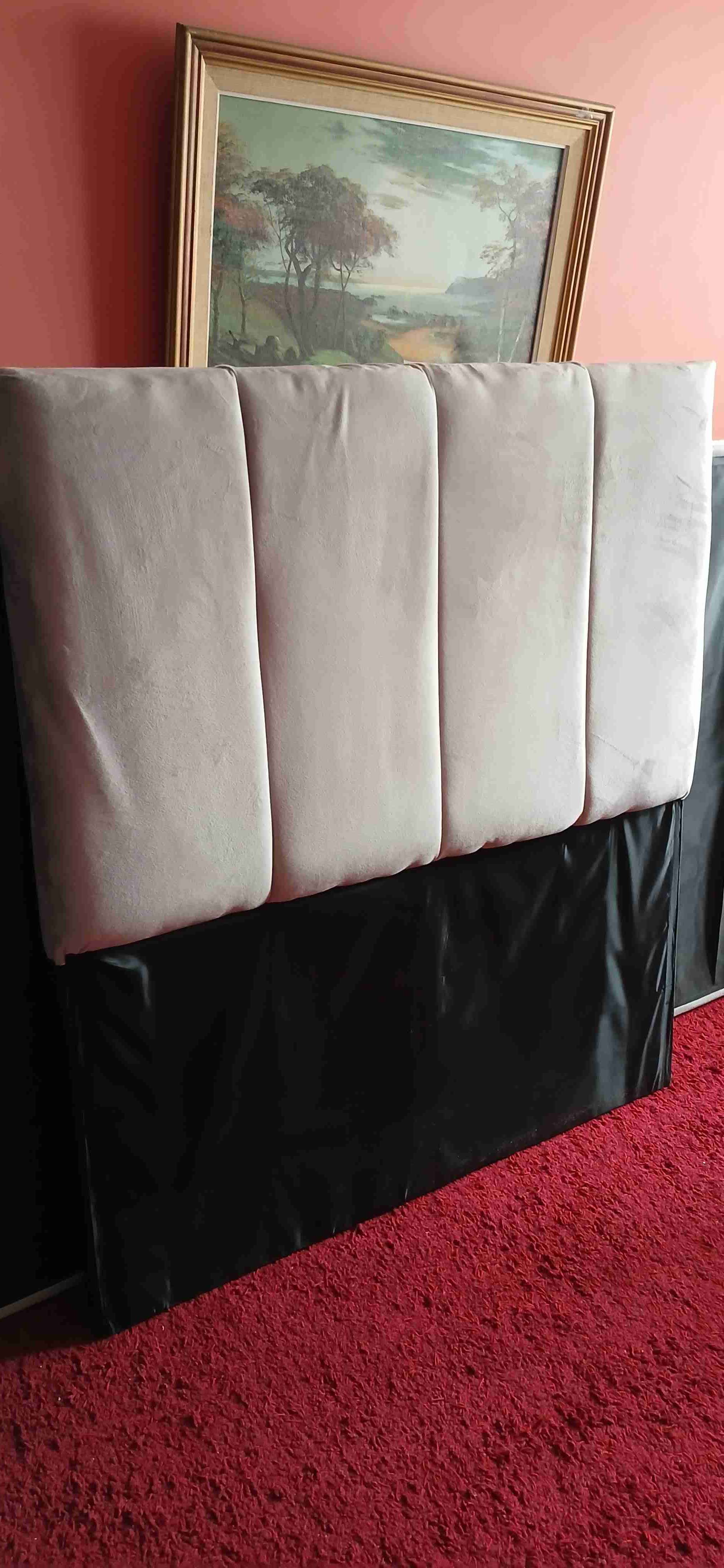 Respaldo de cama acolchada 1 1/2 - miniatura 1