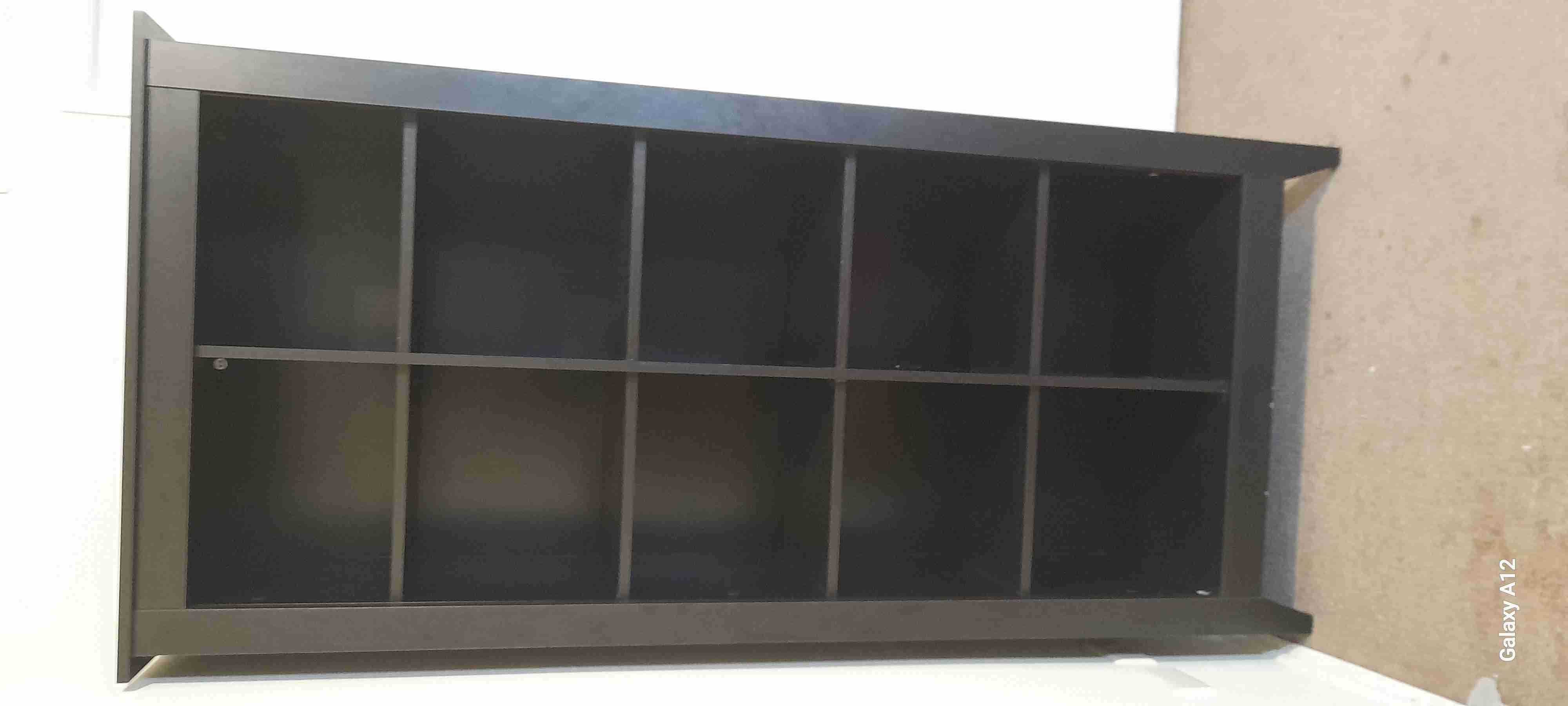 Estante negro de 10 compartimentos - miniatura 2