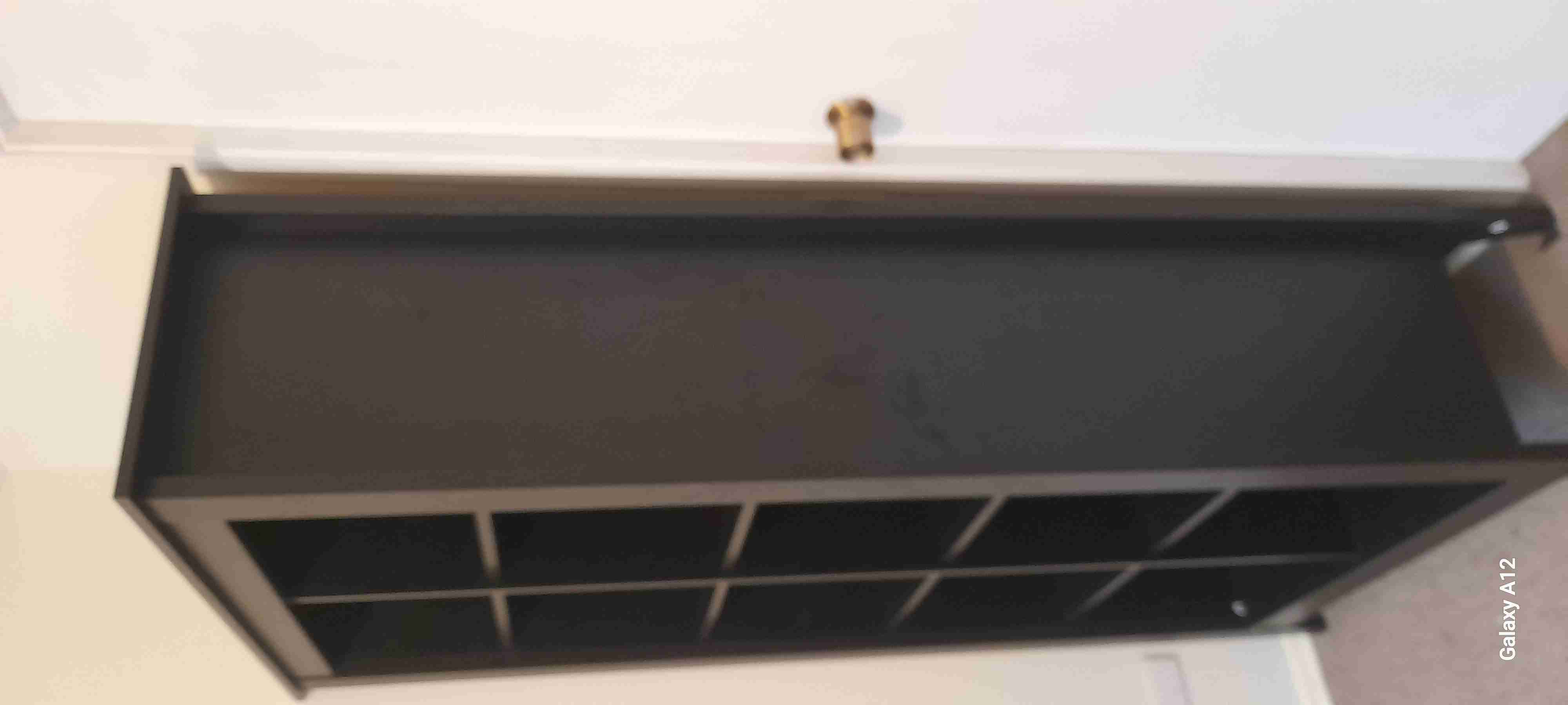 Estante negro de 10 compartimentos - miniatura 3