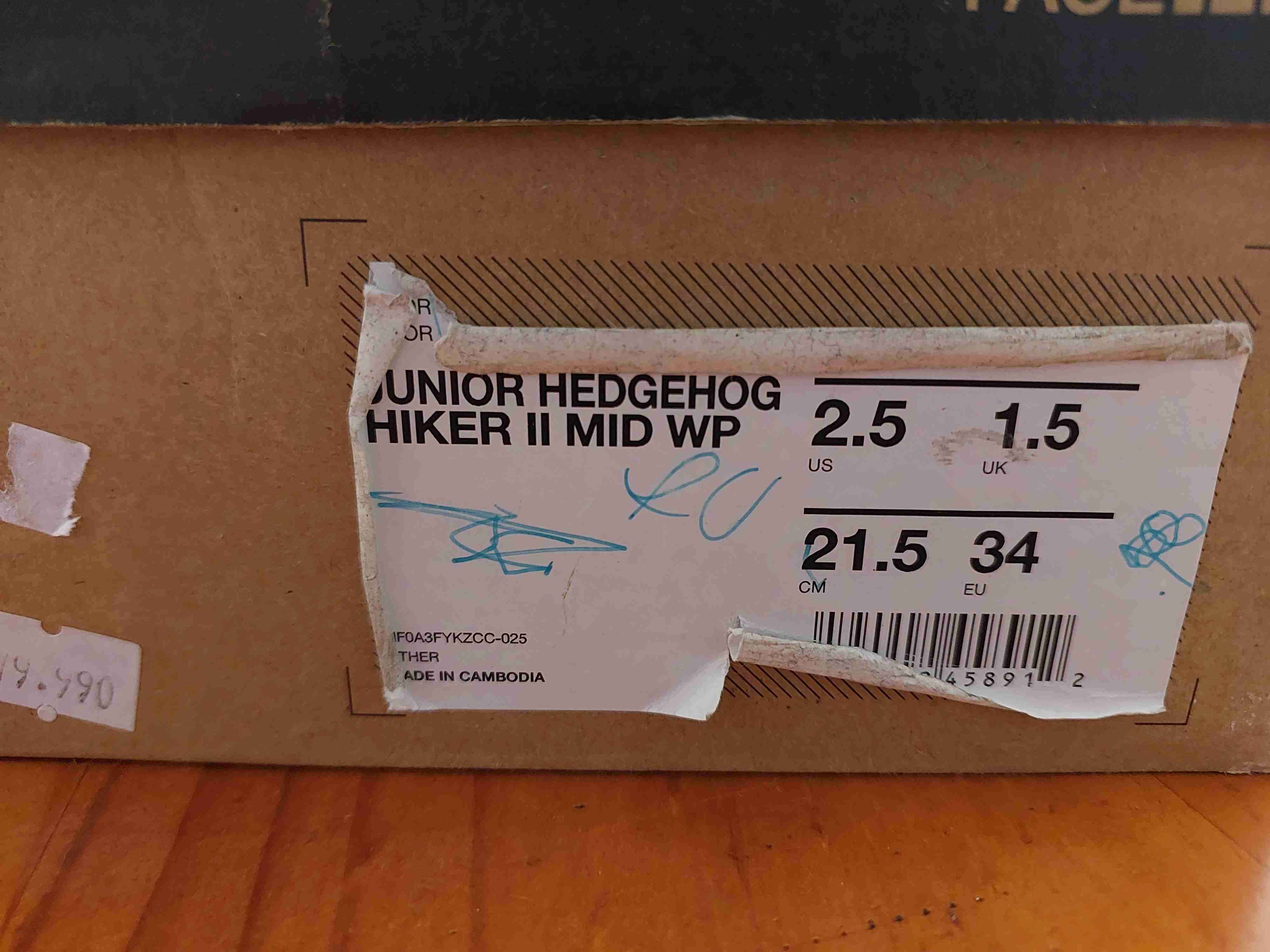 Botas The North Face gris N°34 - miniatura 2