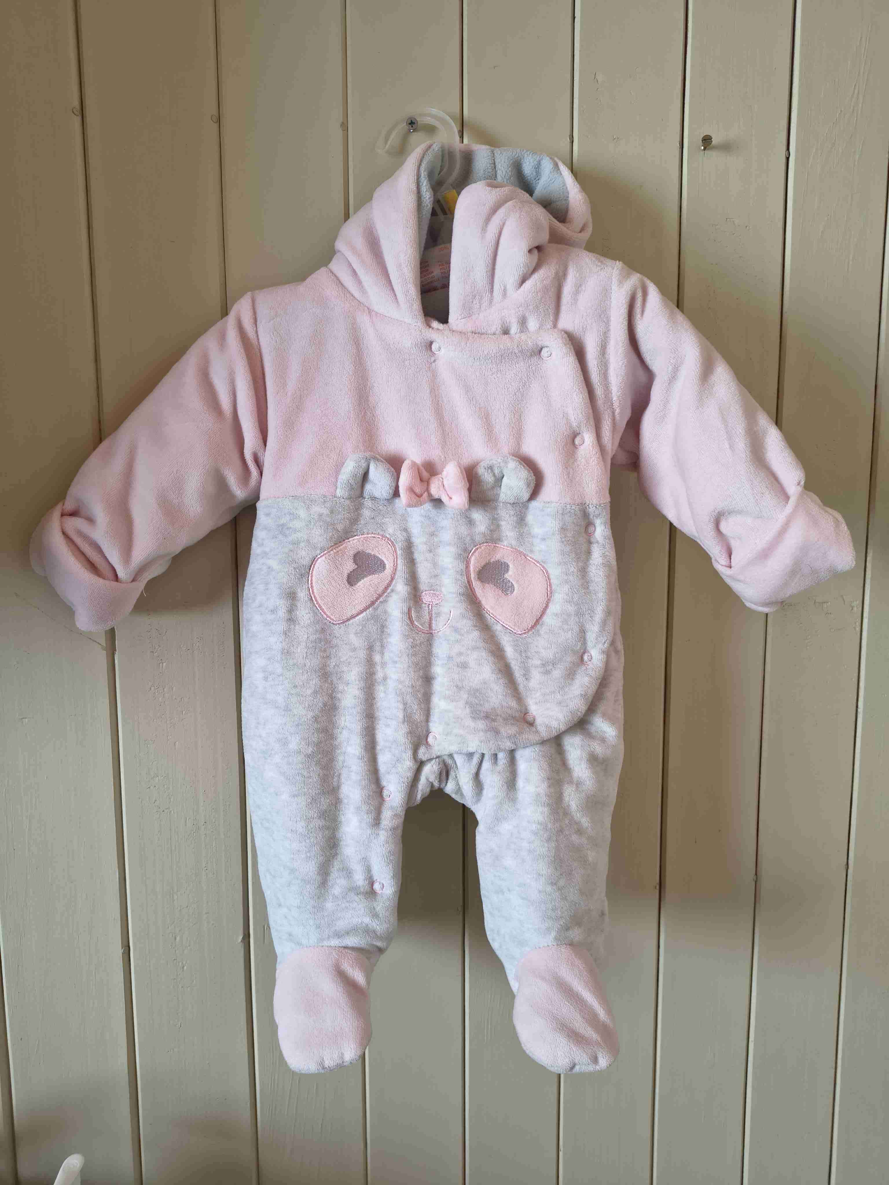 Enterito bebé polar rosado - miniatura 1