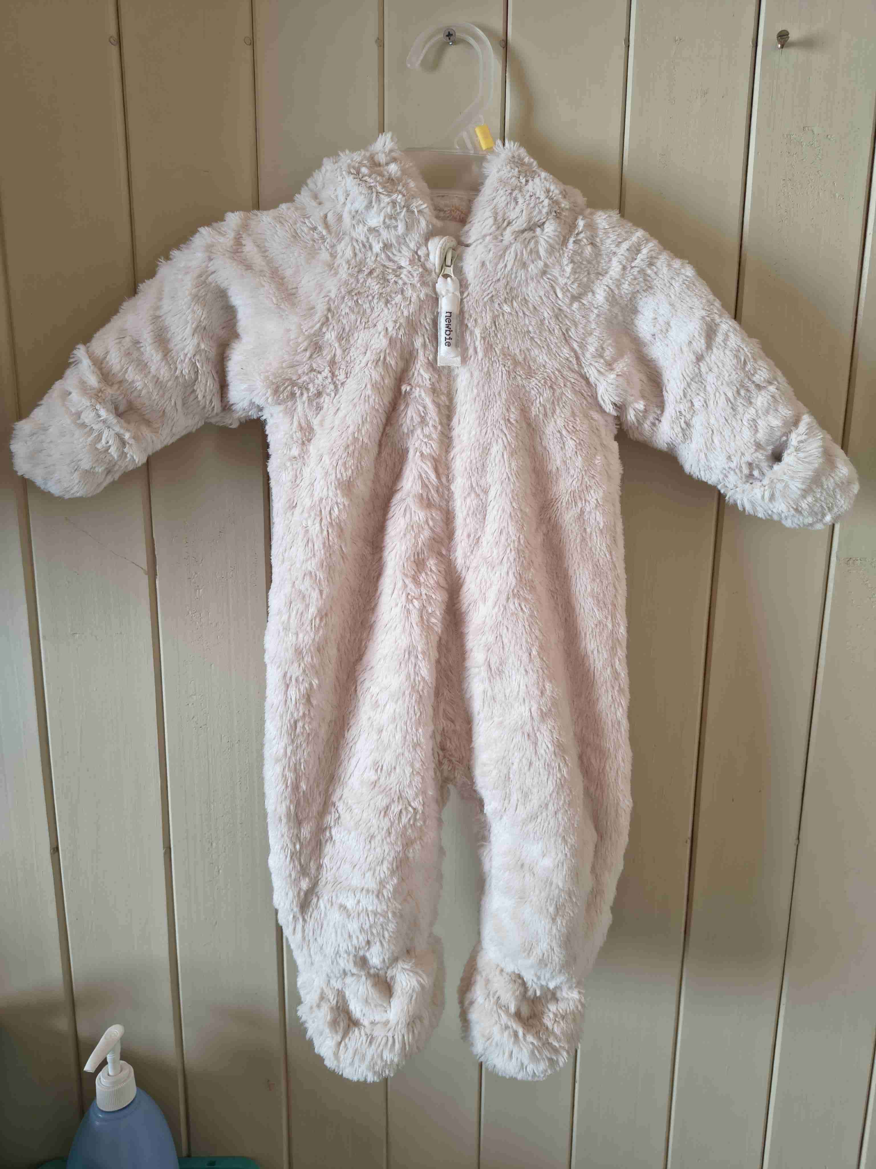 Enterito de peluche beige - miniatura 1