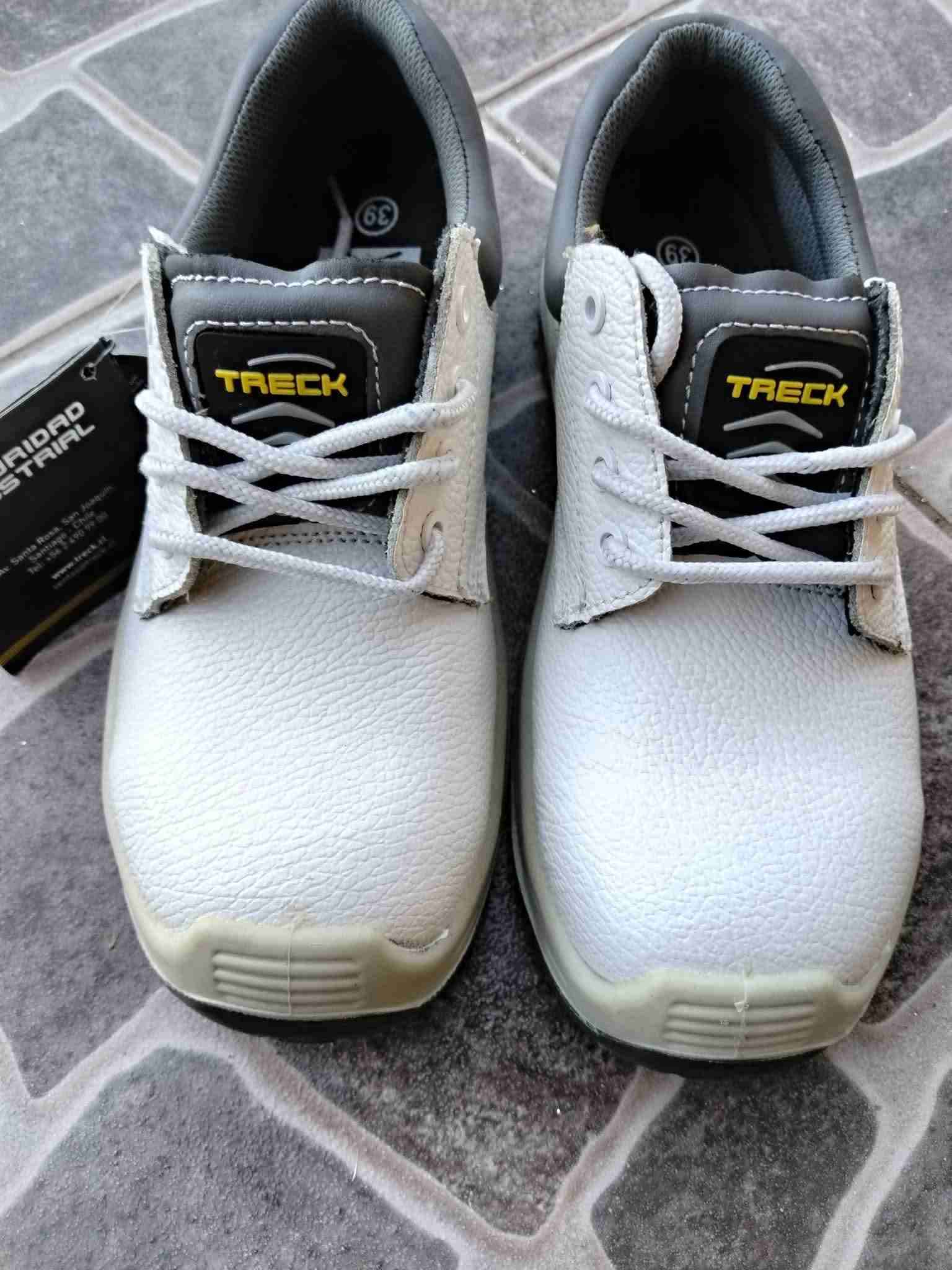 Zapatos de seguridad TRECK blancos - miniatura 1