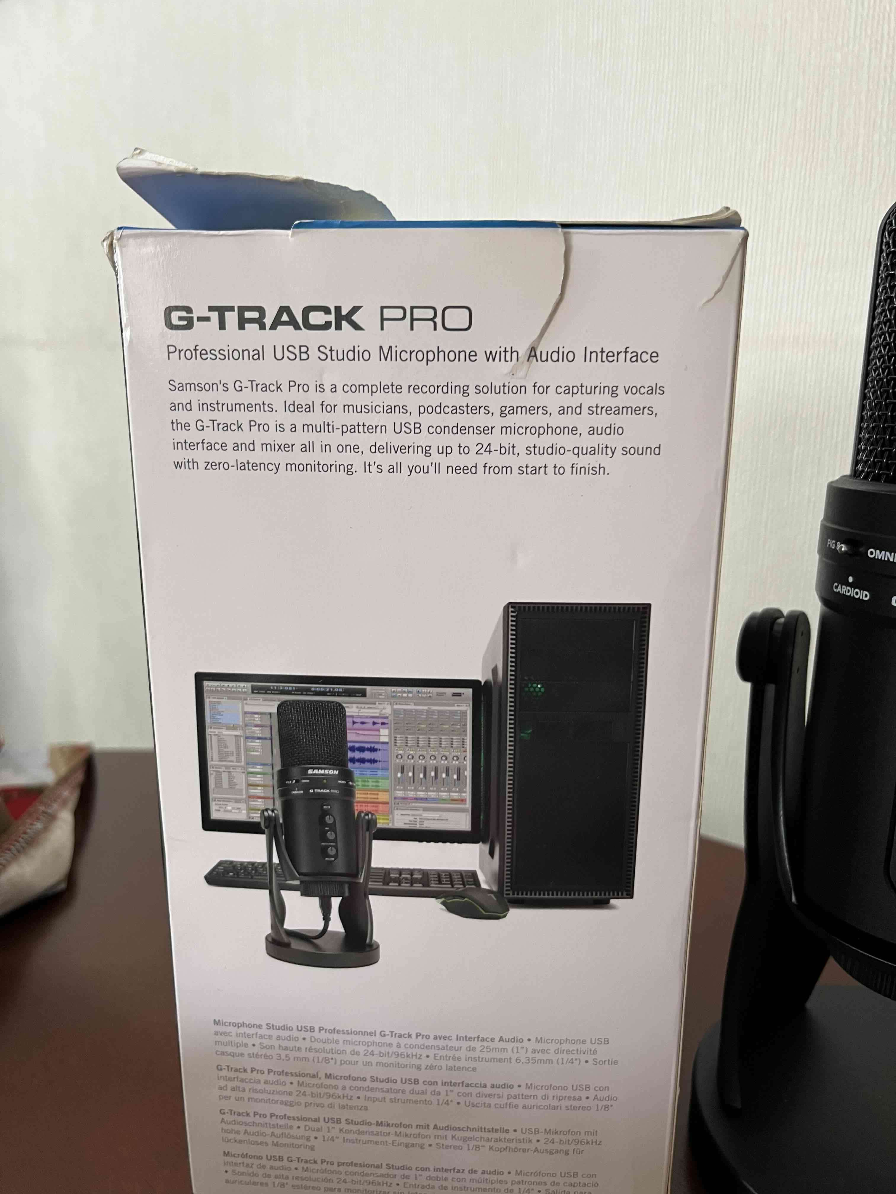 Micrófono USB Samson G-Track Pro - miniatura 3