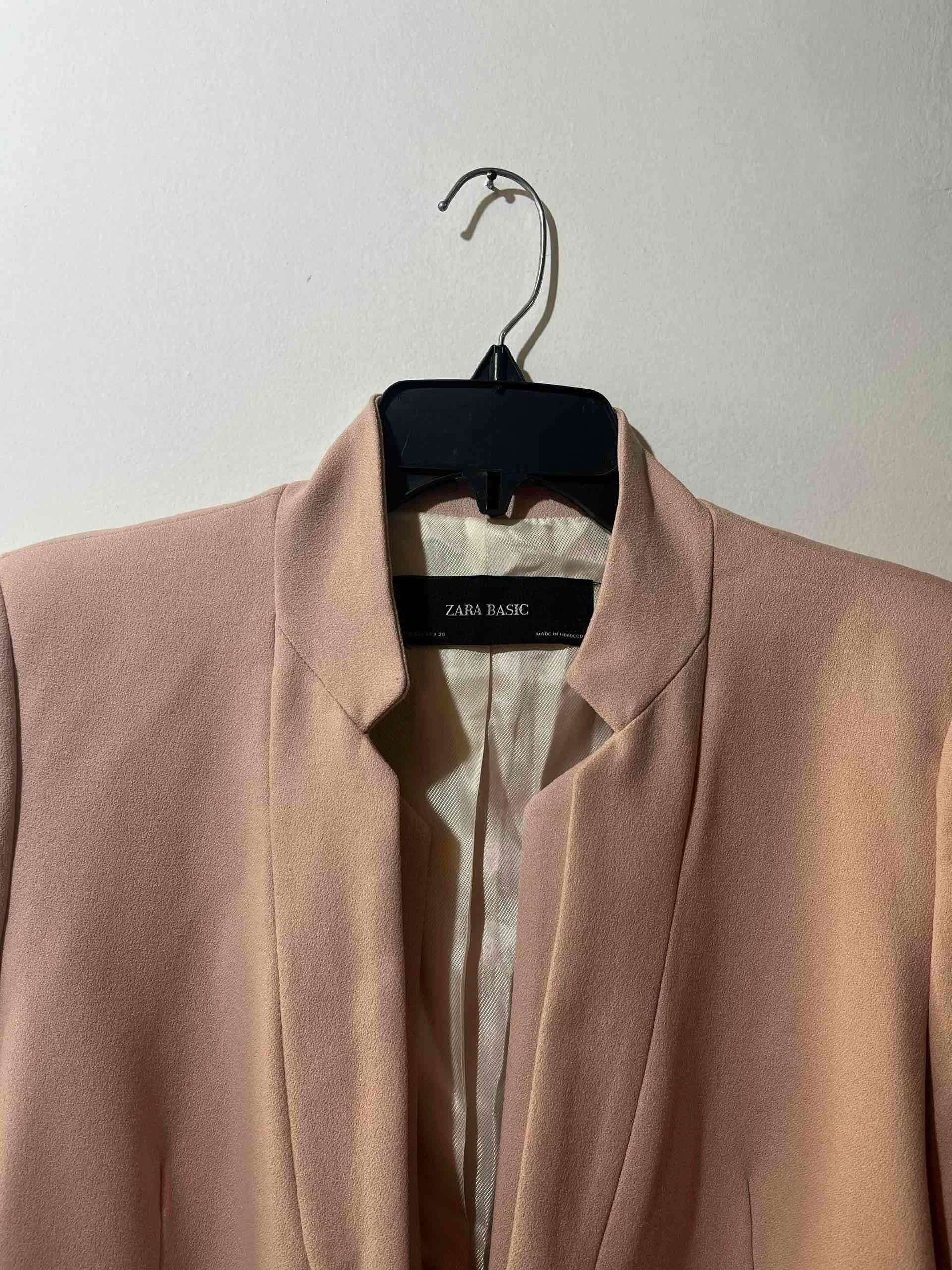 Blazer beige Zara Basic - miniatura 2