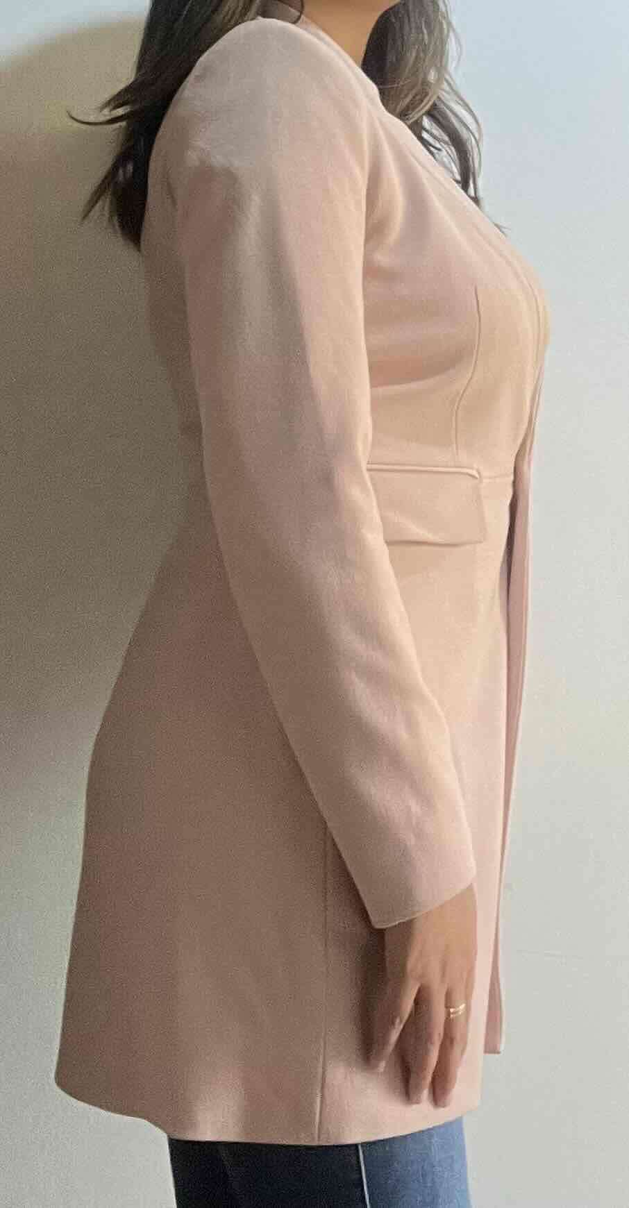 Blazer beige Zara Basic - miniatura 5