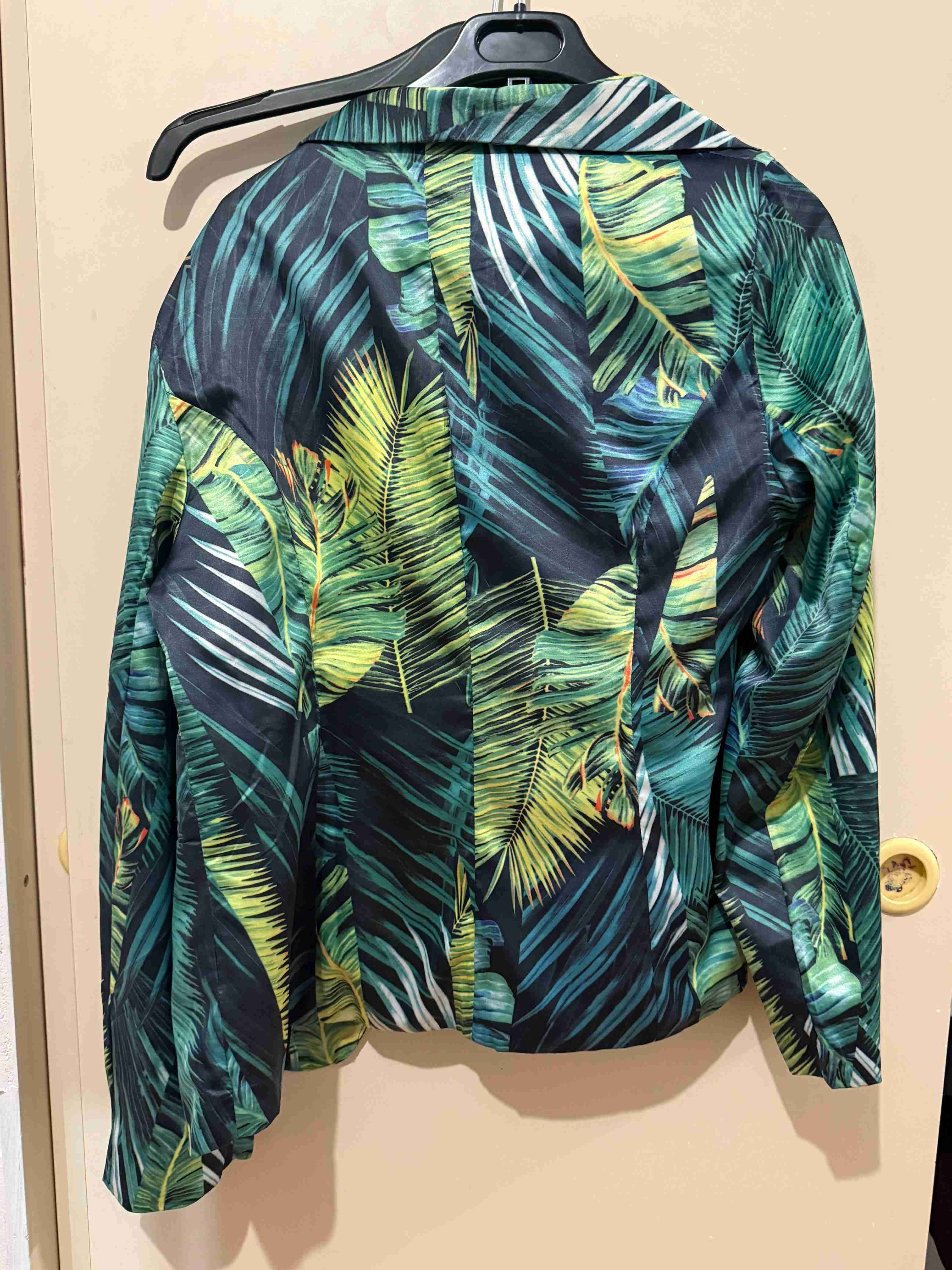 Blazer estampado hojas tropicales - miniatura 2