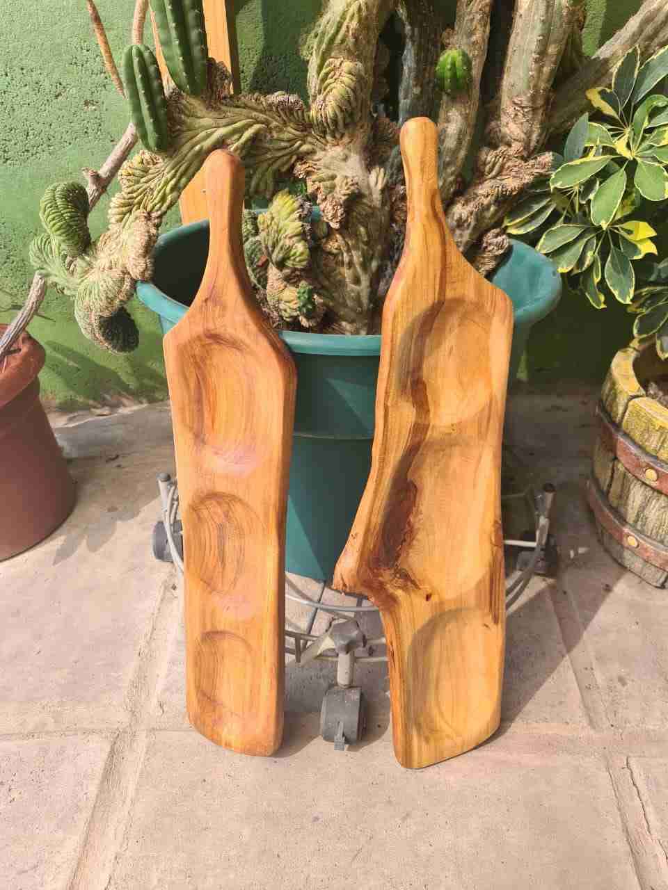 Bandejas de madera artesanal - miniatura 2