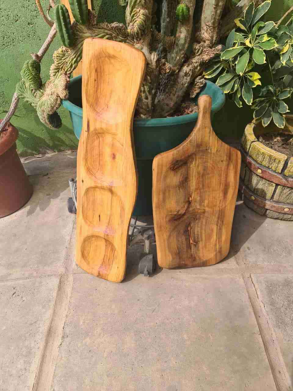 Bandejas de madera artesanal - miniatura 3