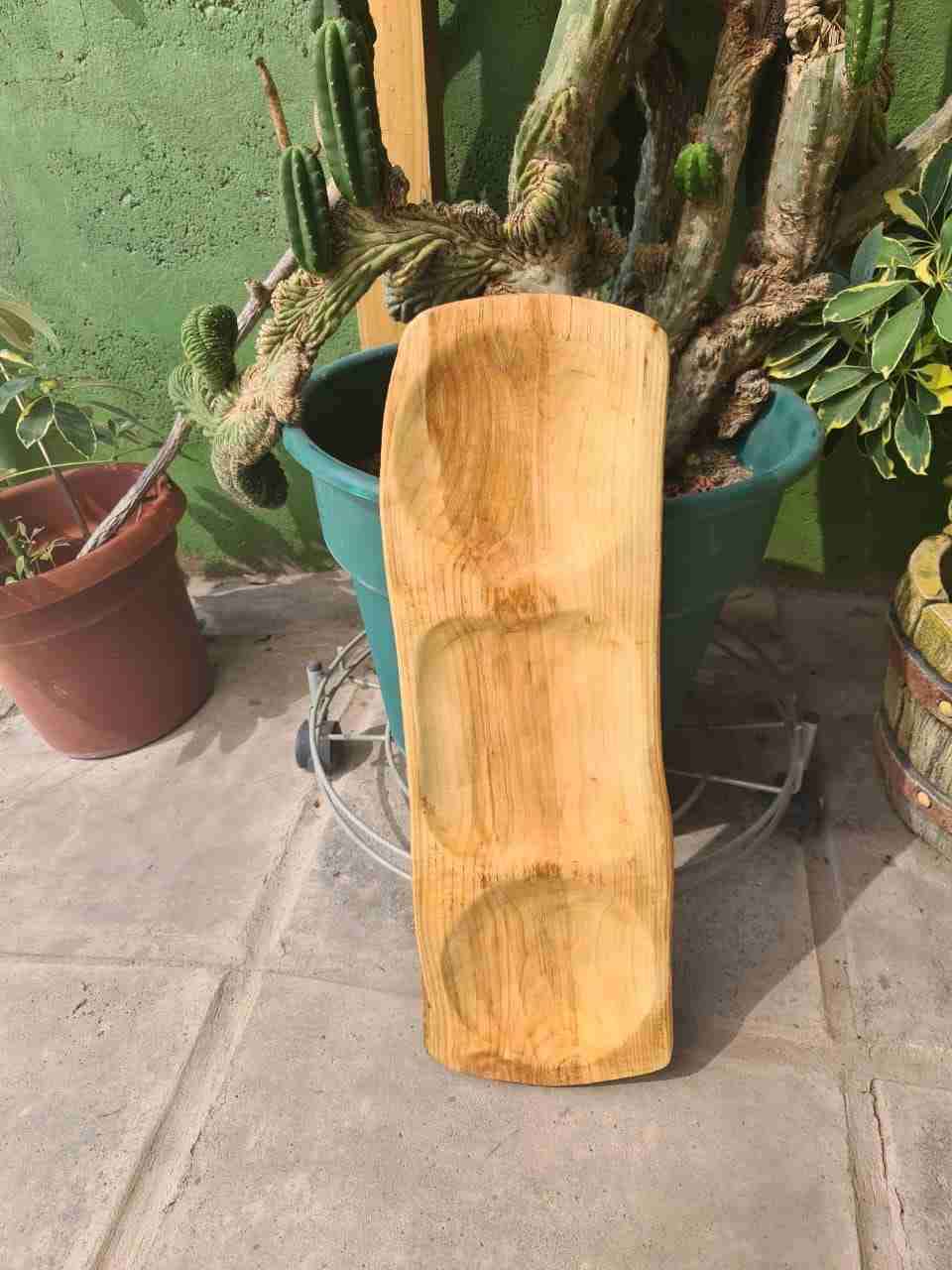 Bandejas de madera artesanal - miniatura 4