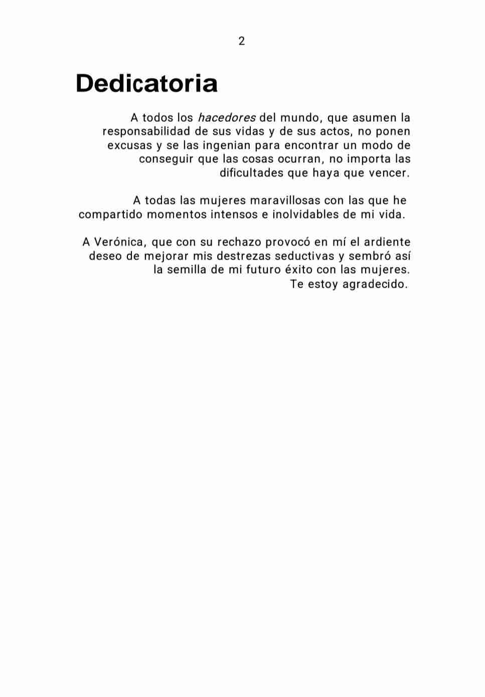Libro La Ciencia de la Seducción. PDF - miniatura 2