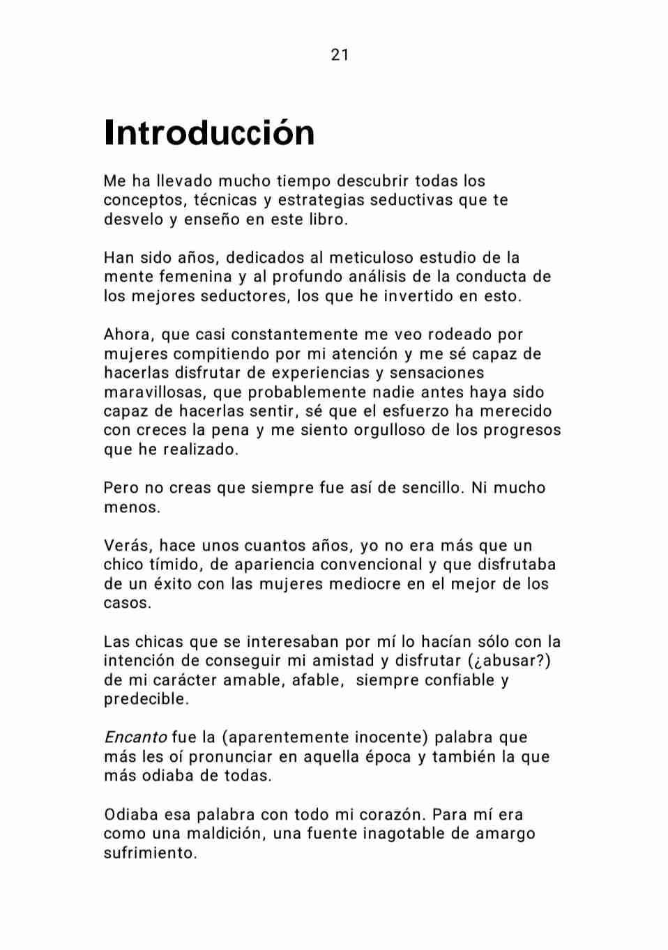 Libro La Ciencia de la Seducción. PDF - miniatura 3