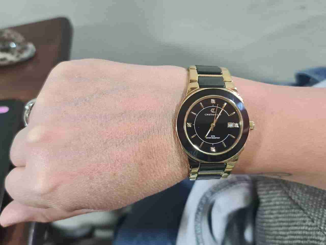 Reloj dorado elegante Cristiani - miniatura 2