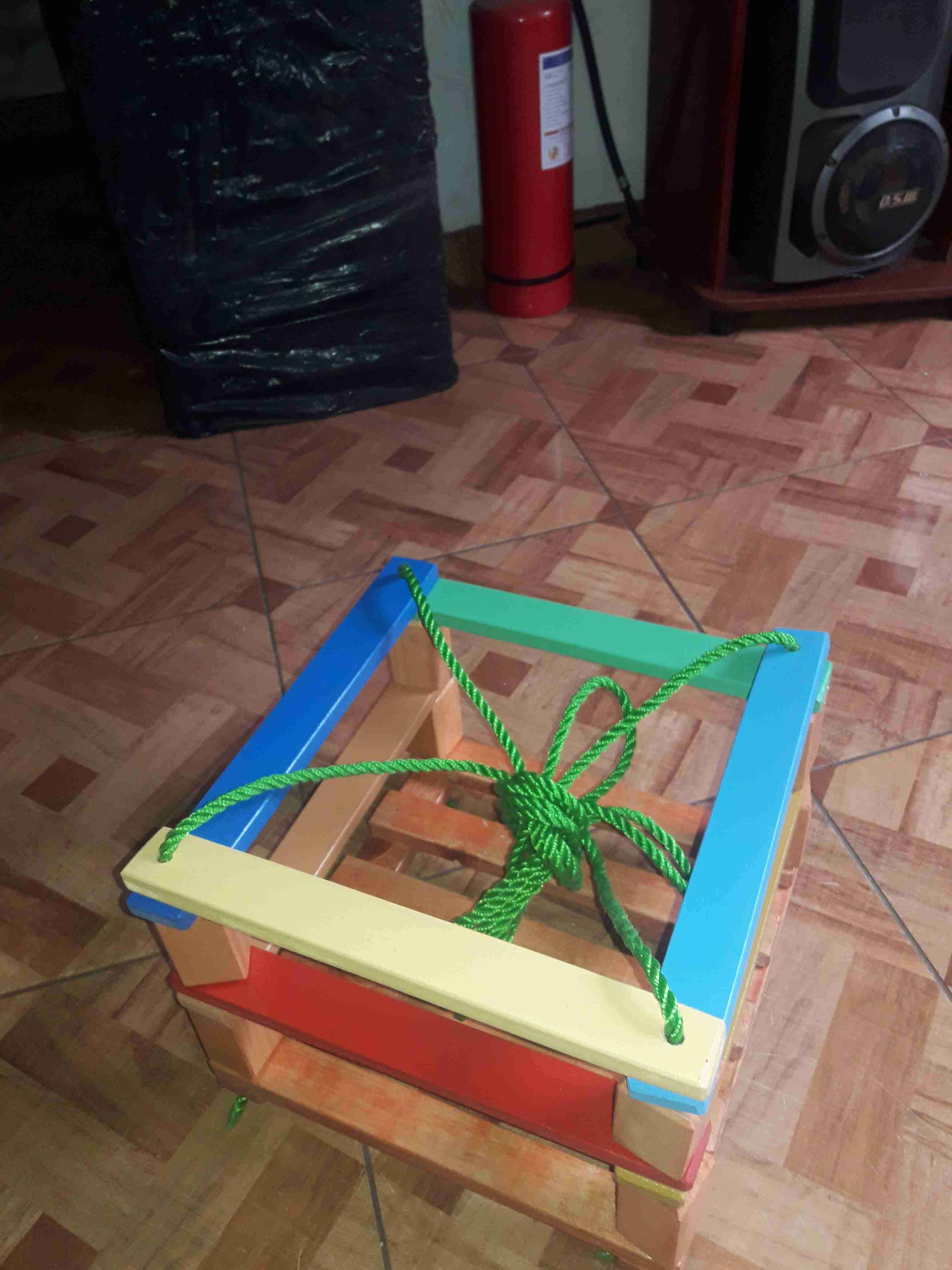 Columpio de madera para niños - miniatura 2